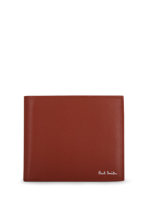 Paul Smith - Straw Leather Bi-Fold Wallet