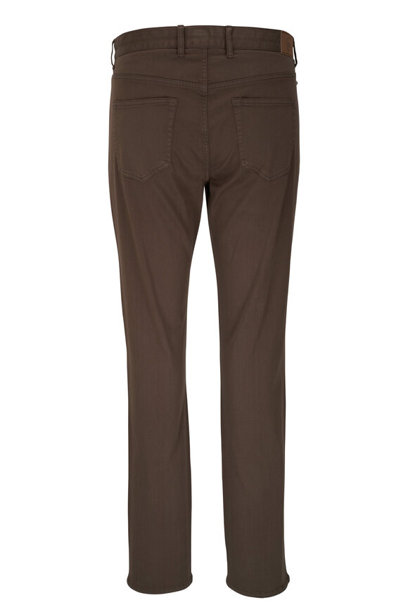 Peter Millar - Chestnut Sateen Five Pocket Pant