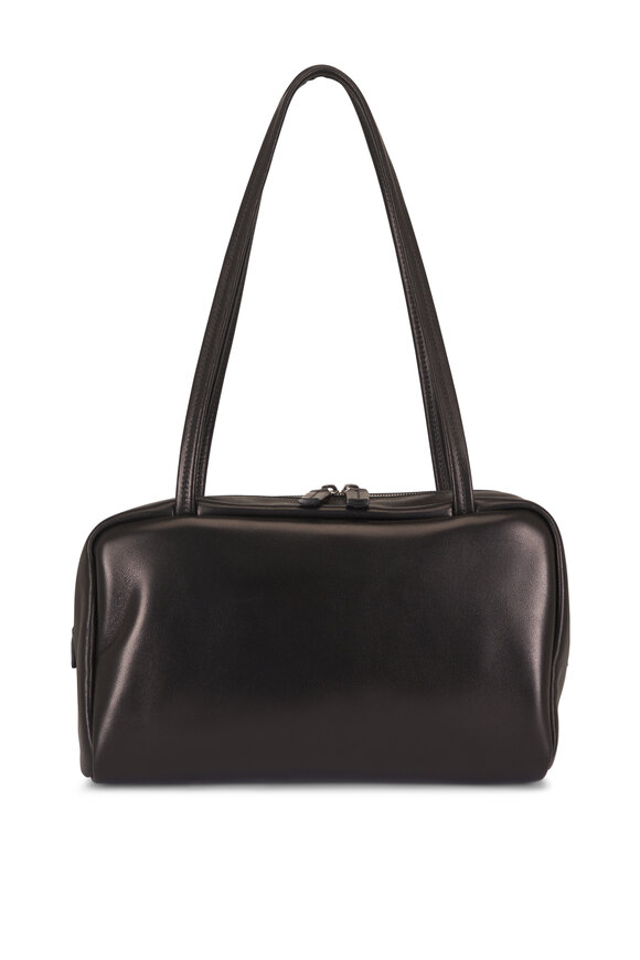 The Row Astra Black Leather Shoulder Bag - view 1
