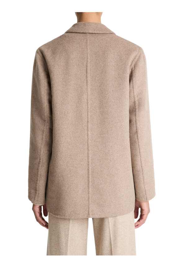 Vince Heather Doe Double-Faced Cardigan Blazer - view 3
