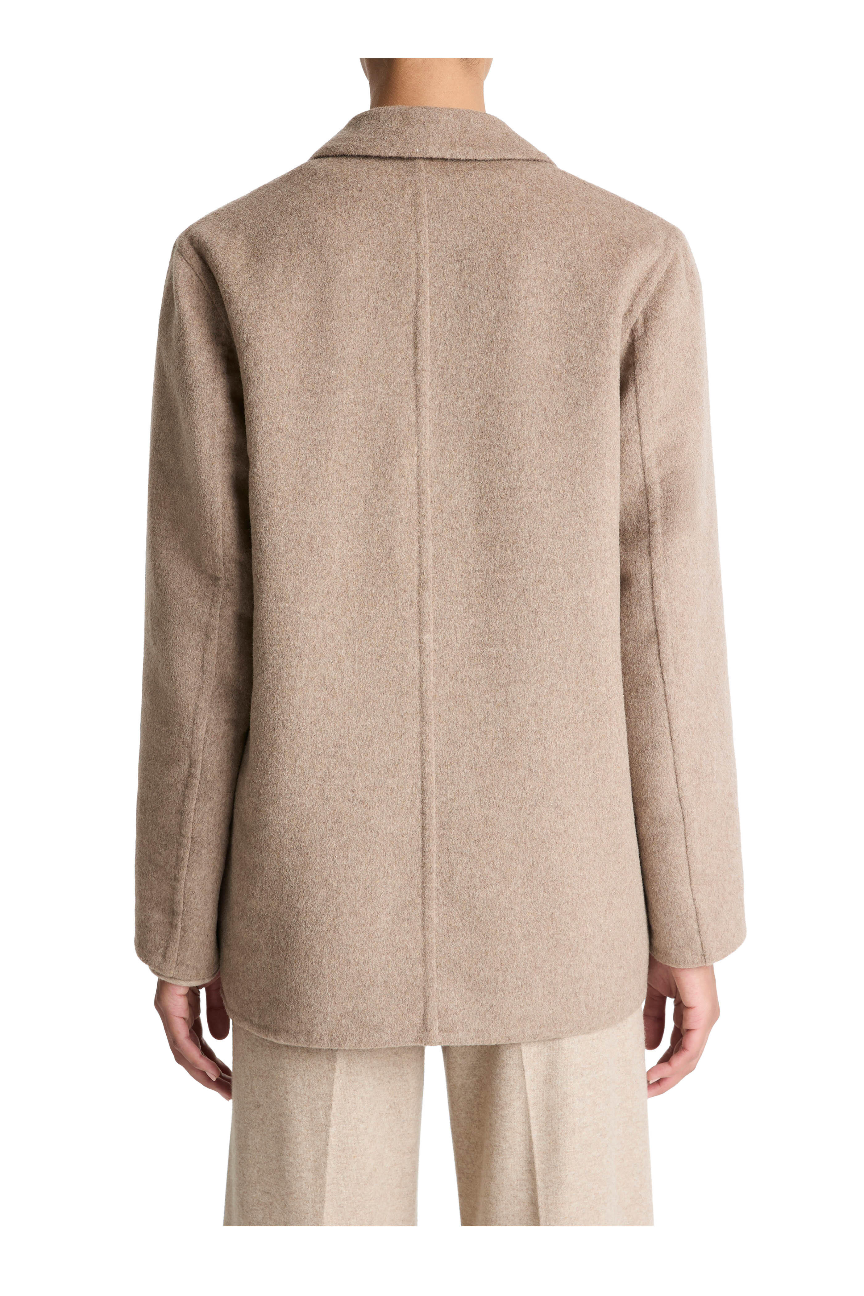 Vince - Heather Doe Double-Faced Cardigan Blazer