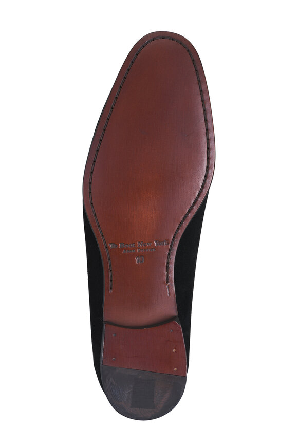 To Boot New York Beamon Black Suede Loafer - view 4