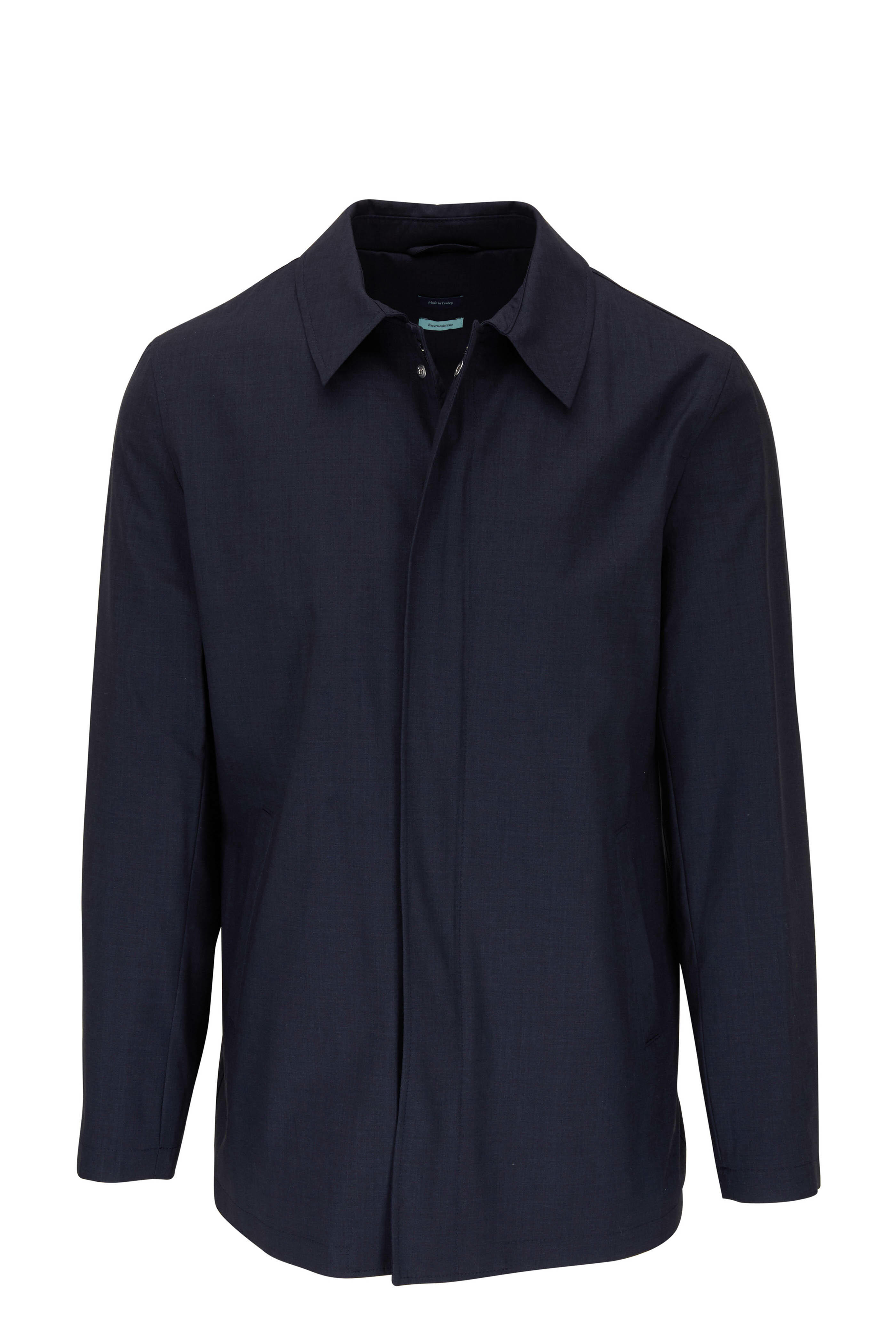 Peter Millar - Excursionist Lite Navy Trench Coat