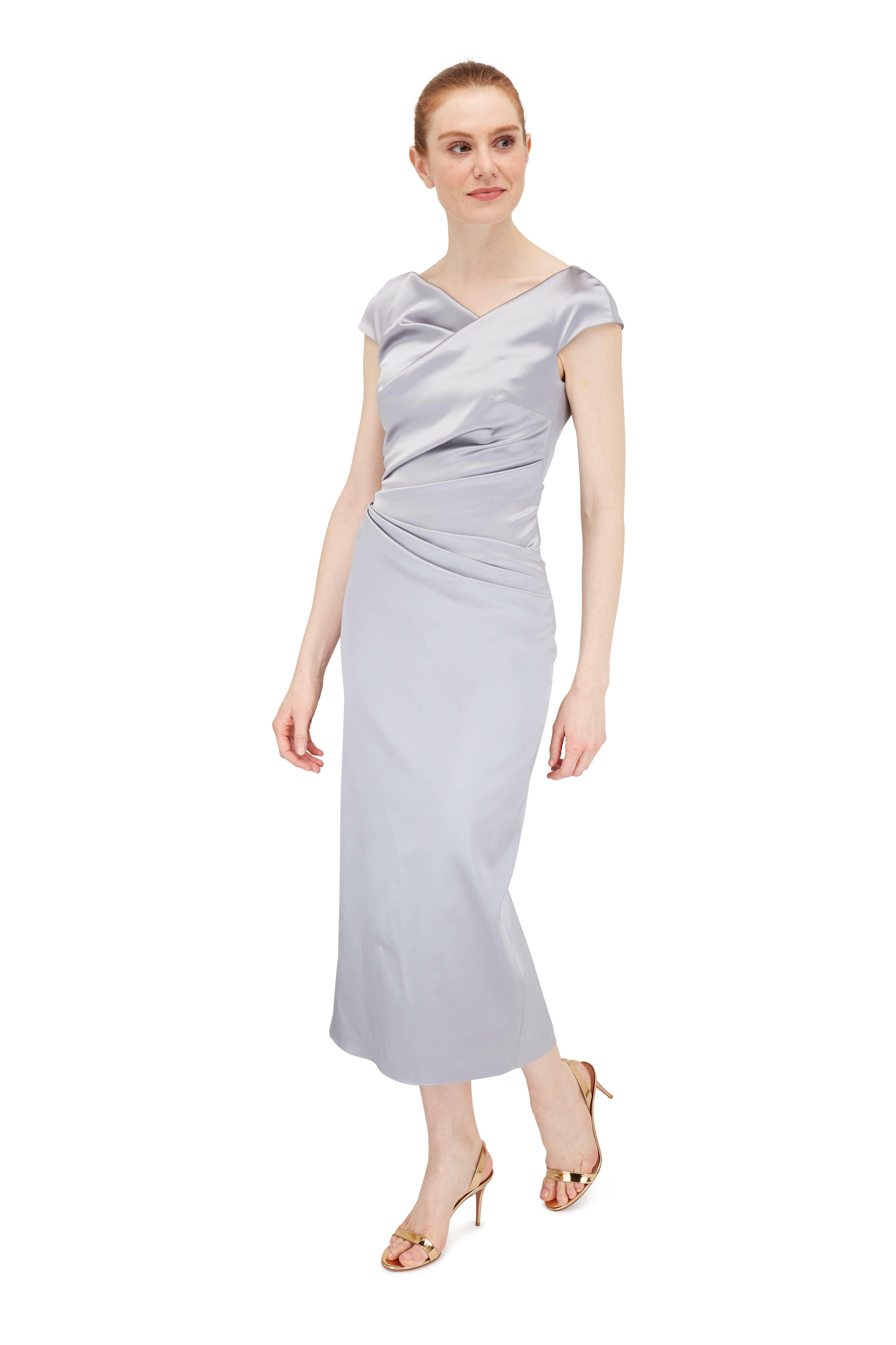 athena floral ruched long sleeve midi dress Athena Floral Tassel Tie Mini Dress in Blue