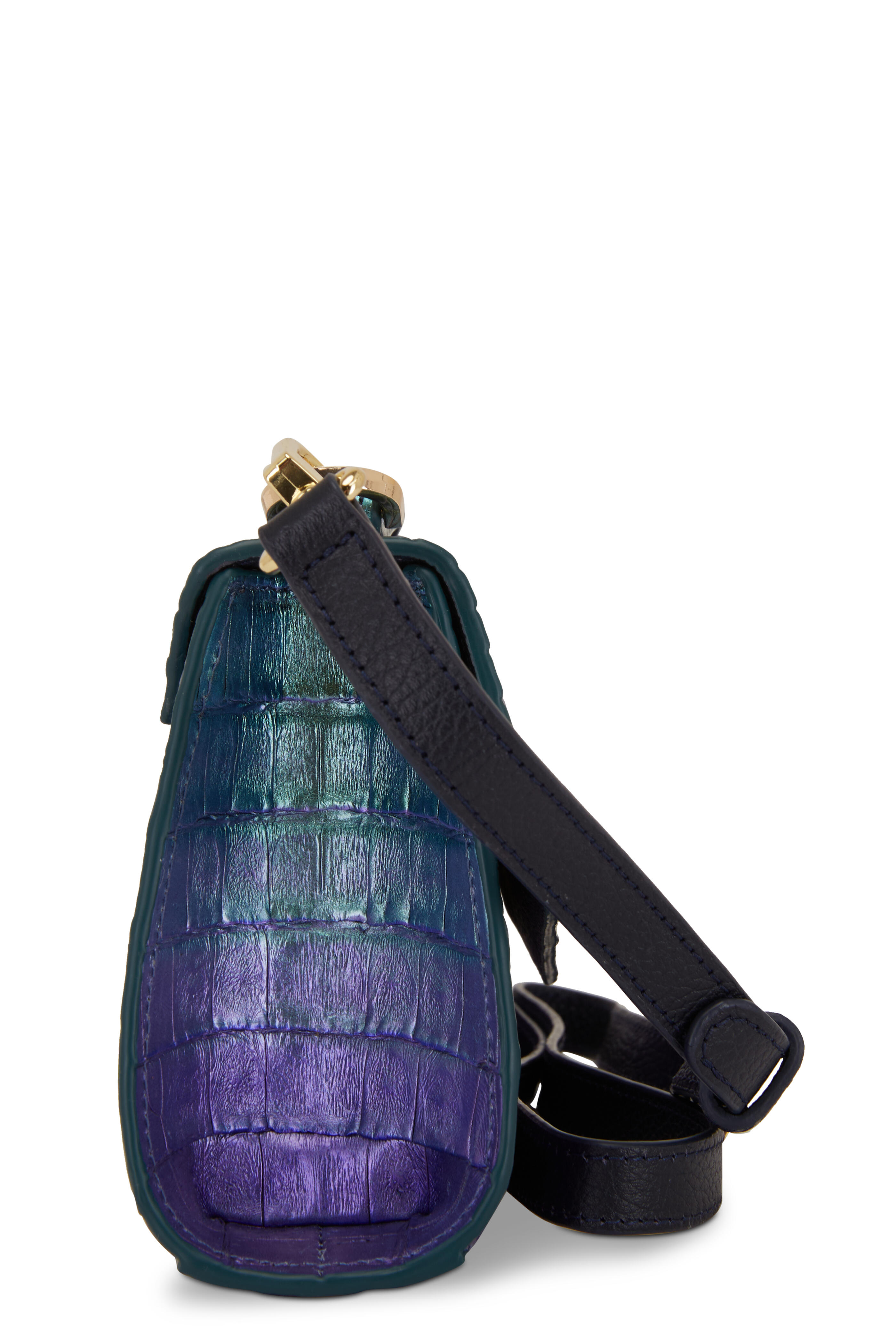 Maria Oliver - Alice Blue Holographic Crossbody Bag