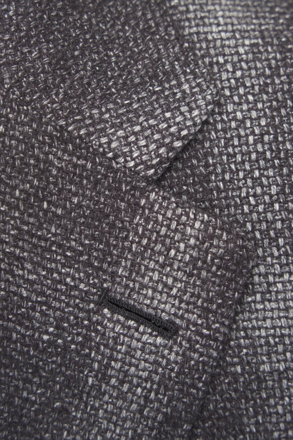 Brioni - Charcoal Gray Silk & Cashmere Sportcoat