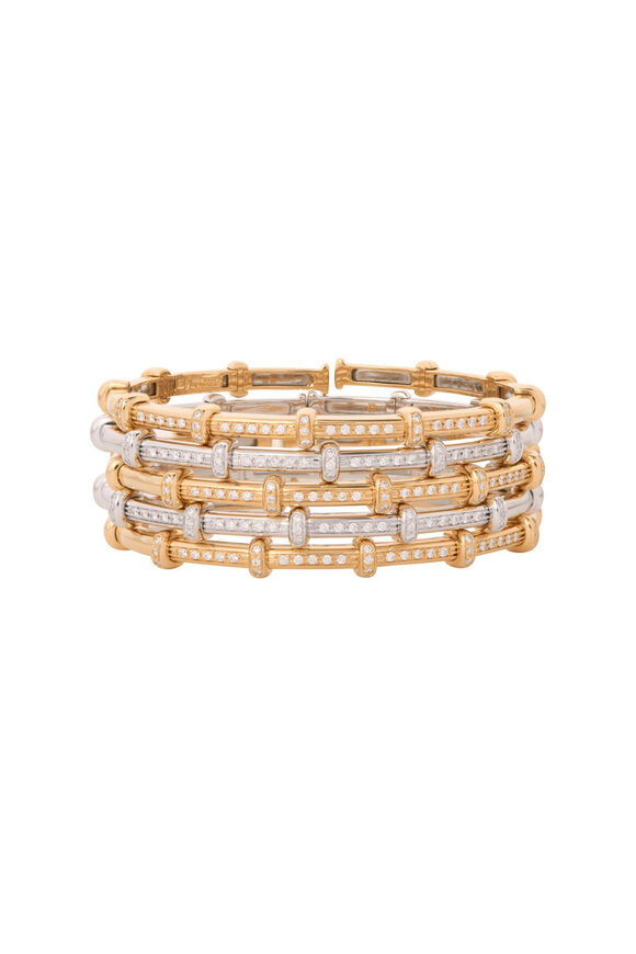 Sidney Garber - Diamond Spring Bracelet