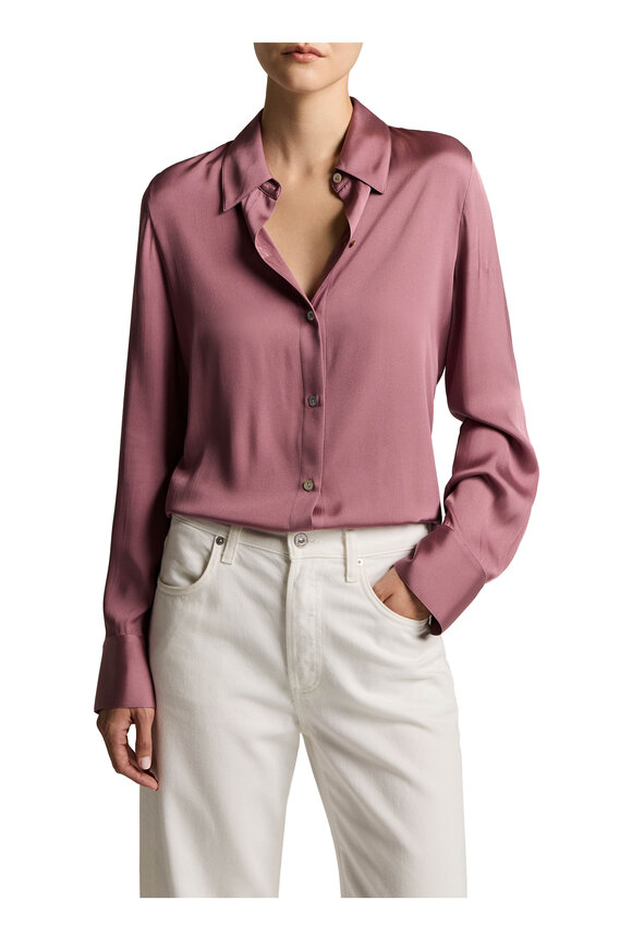 Vince Peony Button Up Shirt - view 2