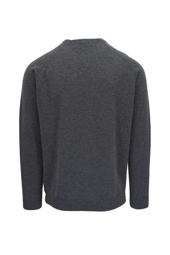 Kinross - Charcoal Gray Coverstitch Crewneck Sweatshirt