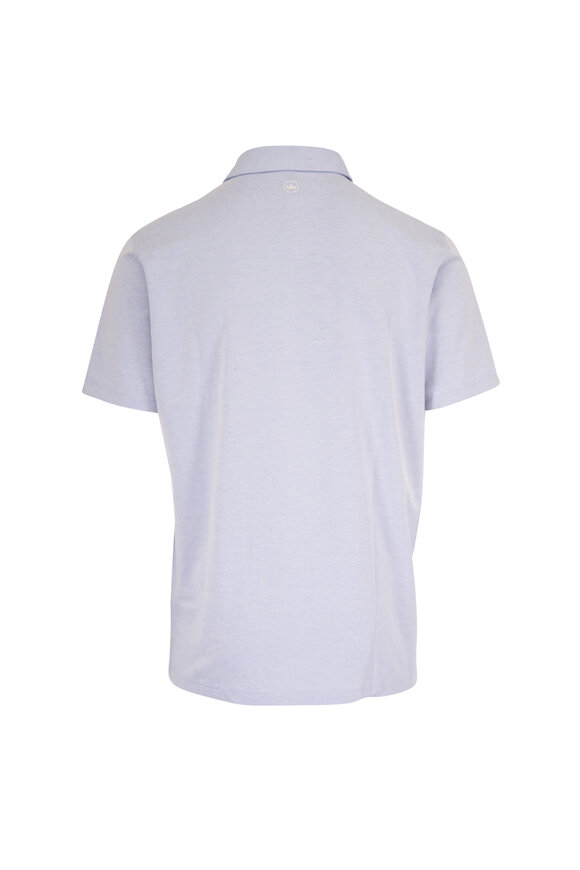 Peter Millar Windy Blue Pique Polo - view 2