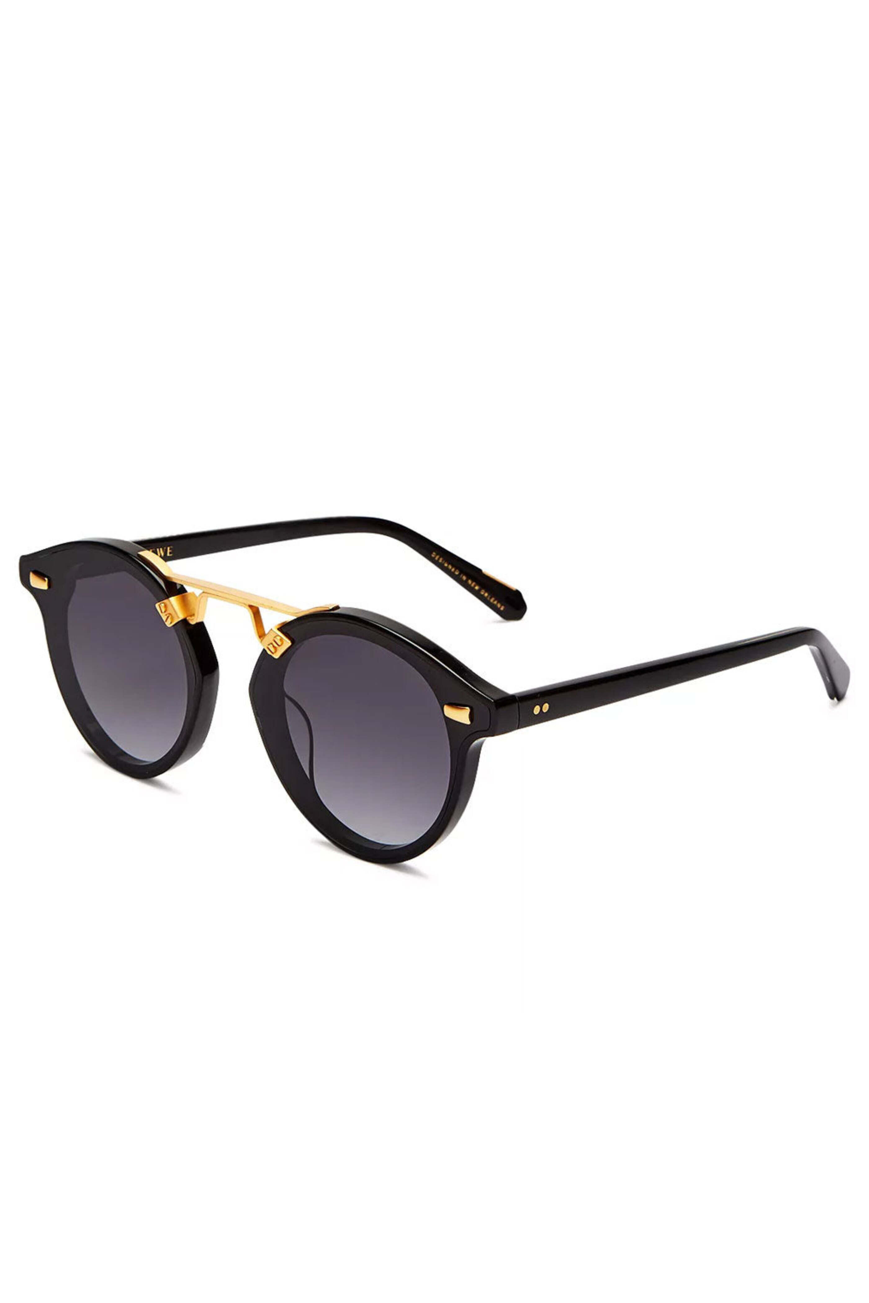 Krewe STL II Black Sunglasses Krewe STL II Sunglasses – Saint Bernard main image 3