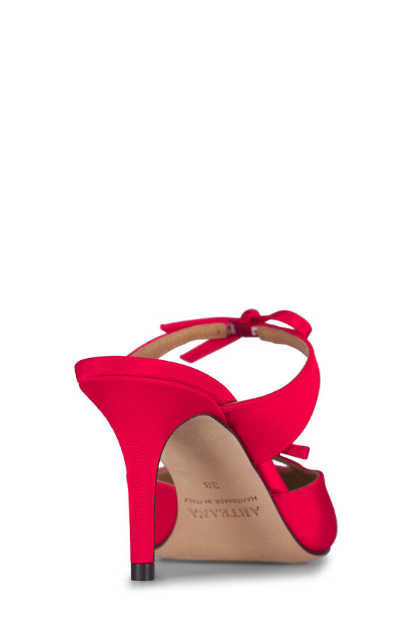 Arteana Asti Coral Red Mule, 75mm - view 4