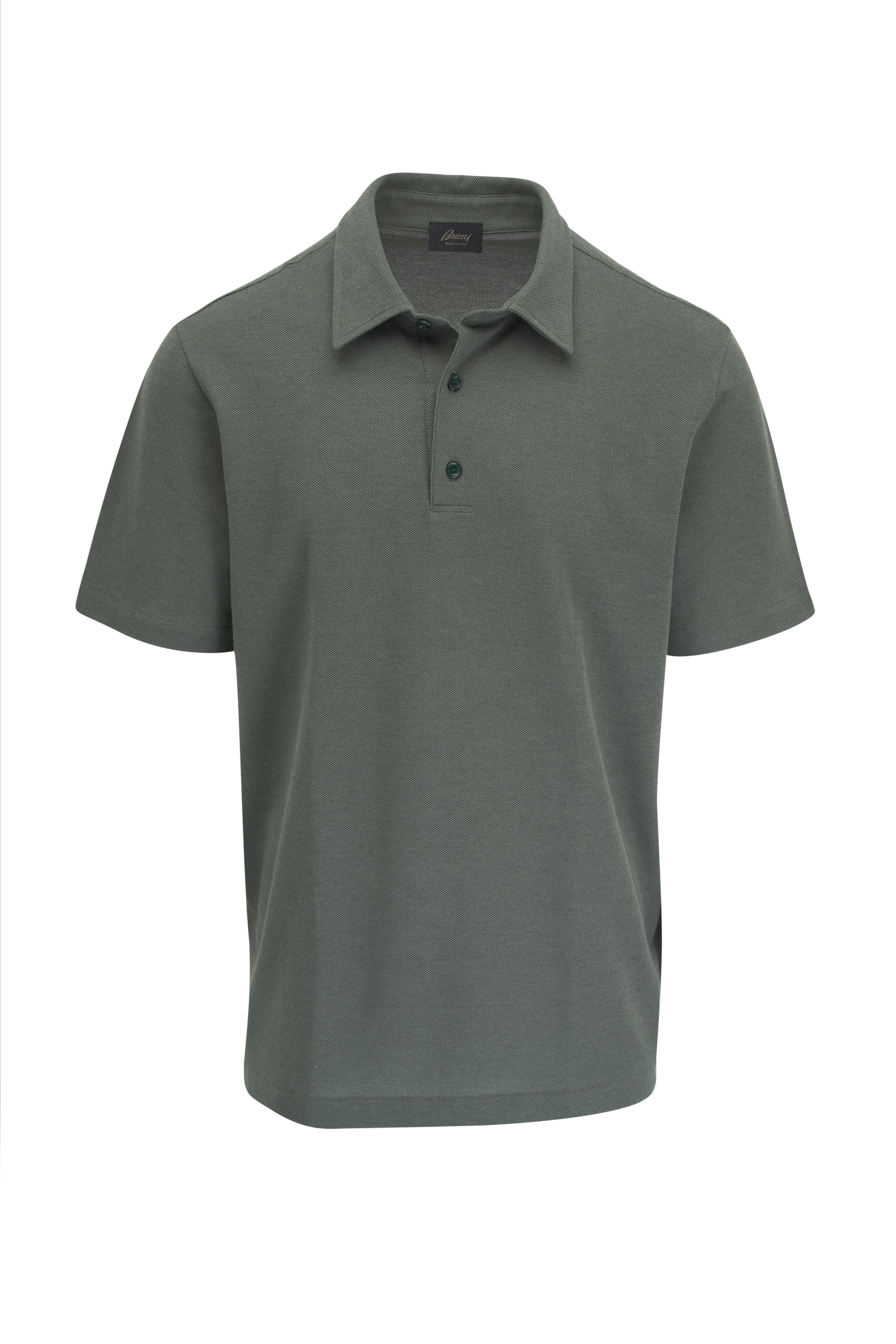 Tシャツ・カットソー Brioni SS25 Cotton polo shirt (UJSZ0LPA627 4100) Tシャツ・カットソー Brioni SS25 Cotton polo shirt