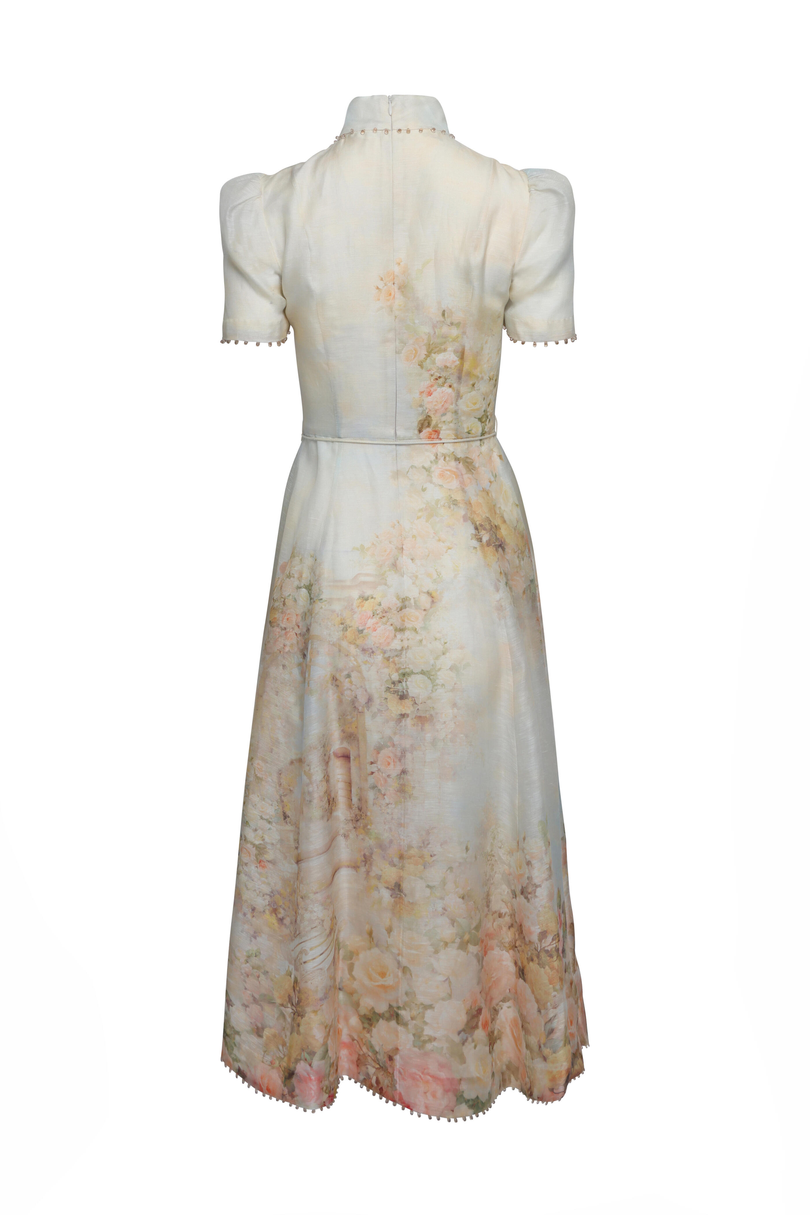 Zimmermann - Memento Rose Arbor Picnic Midi Dress