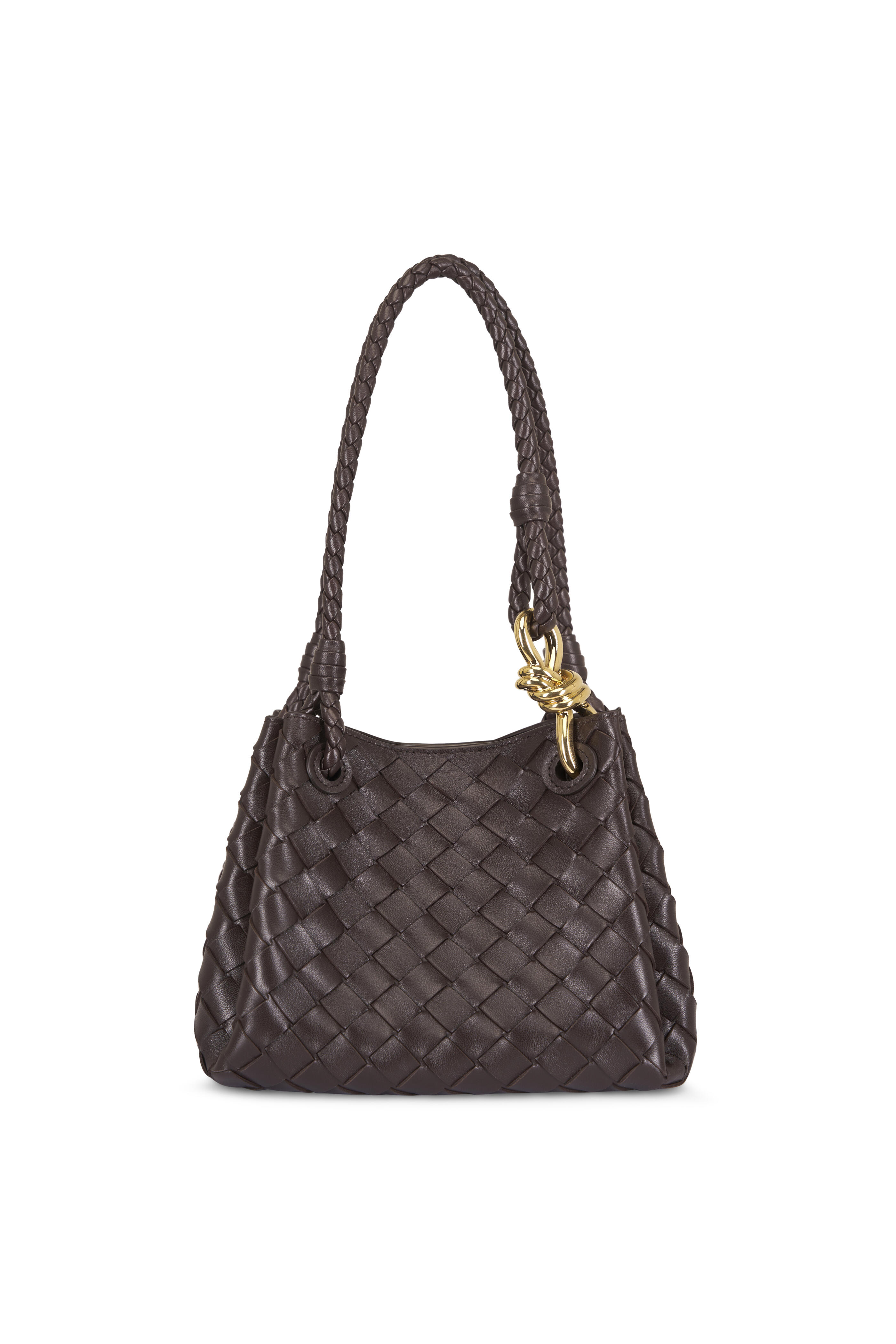 Bottega Veneta - Small Parachute Fondant Intrecciato Leather Bag - view 1