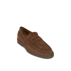 【関税込み】TOD'S Suede loafer with l detail Tod'S Suede Loafers