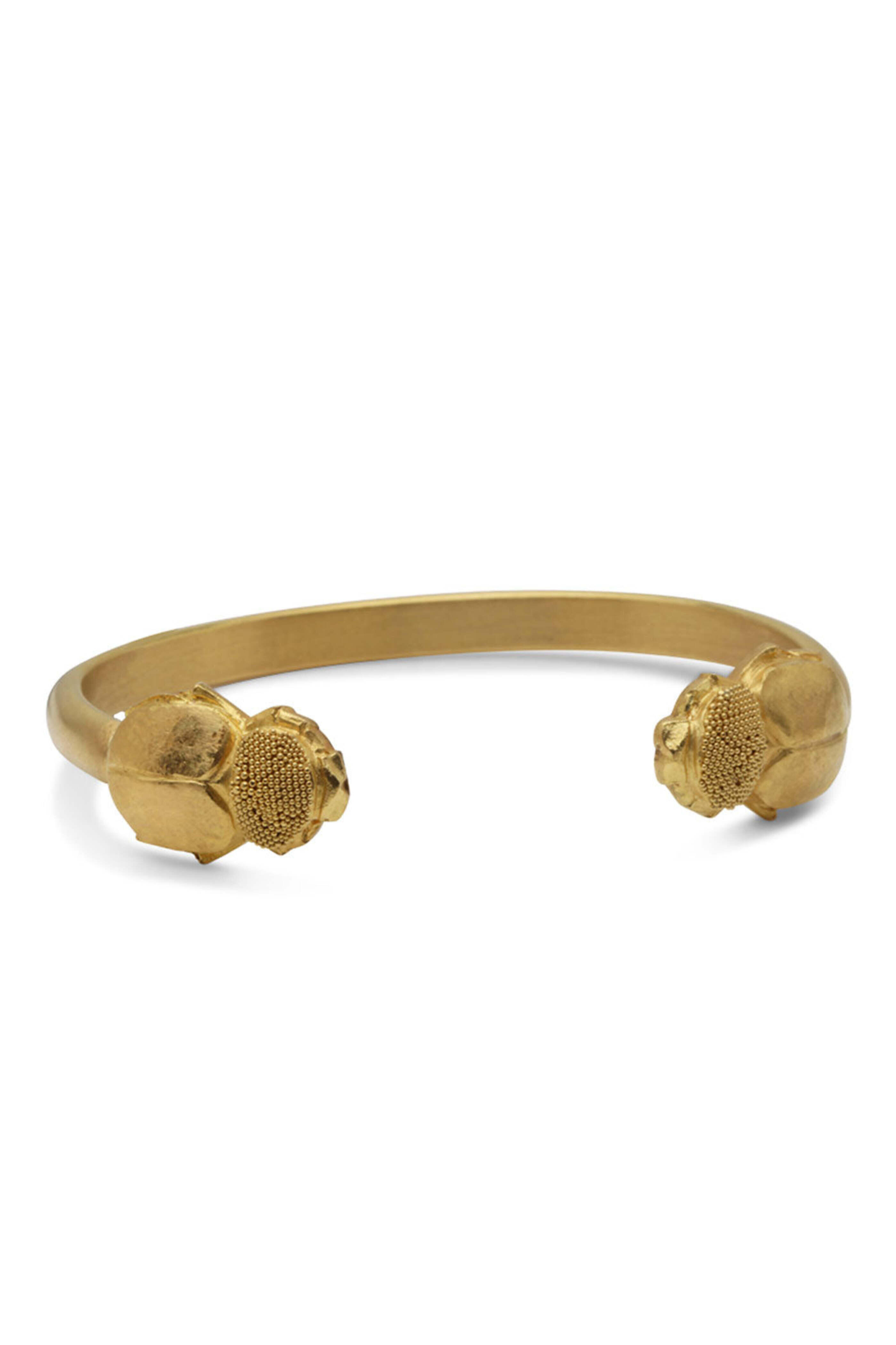 Loren Nicole - Rising Sun Scarab Cuff Bracelet