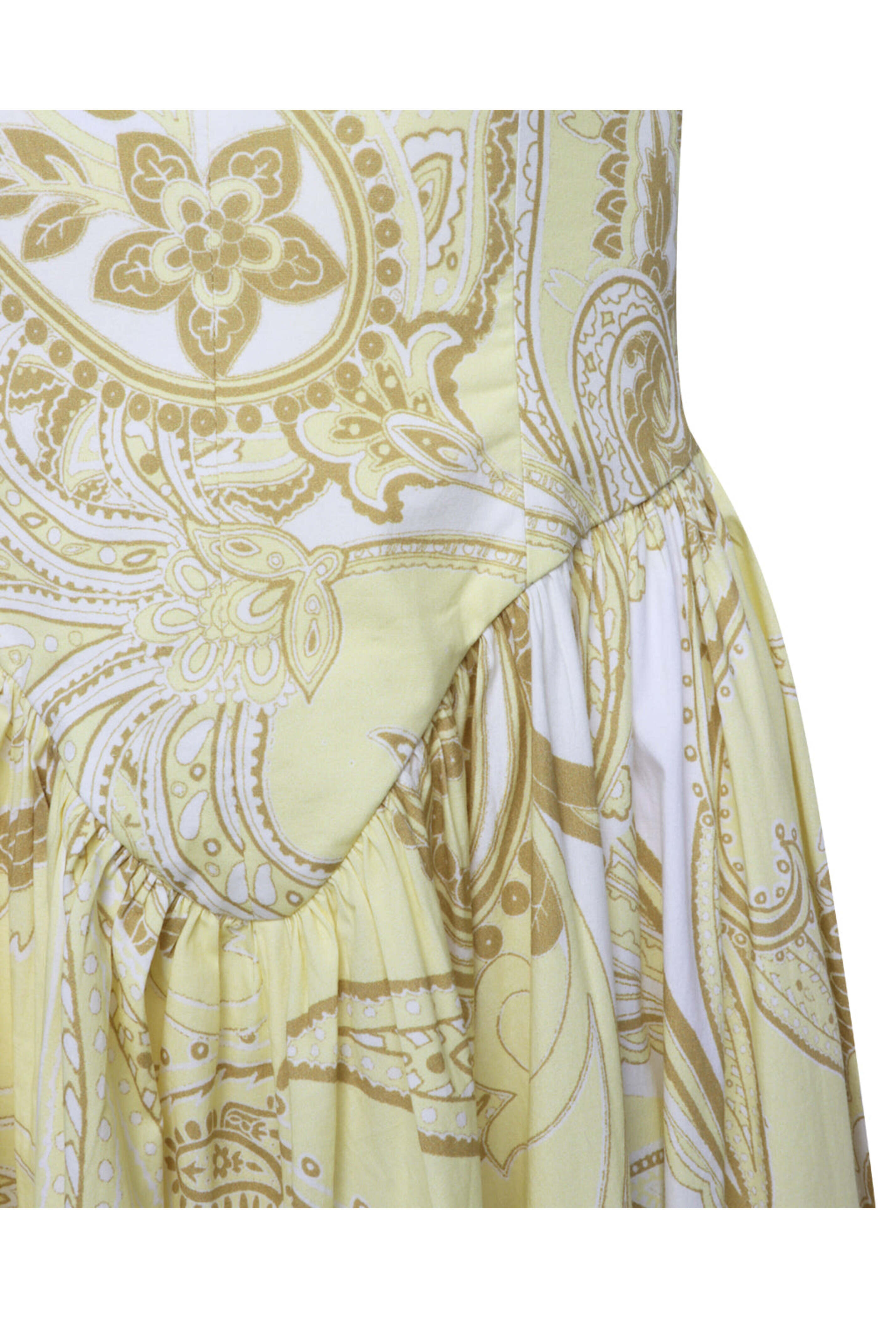 Hemant & Nandita - Light Yellow Fiza Maxi Dress