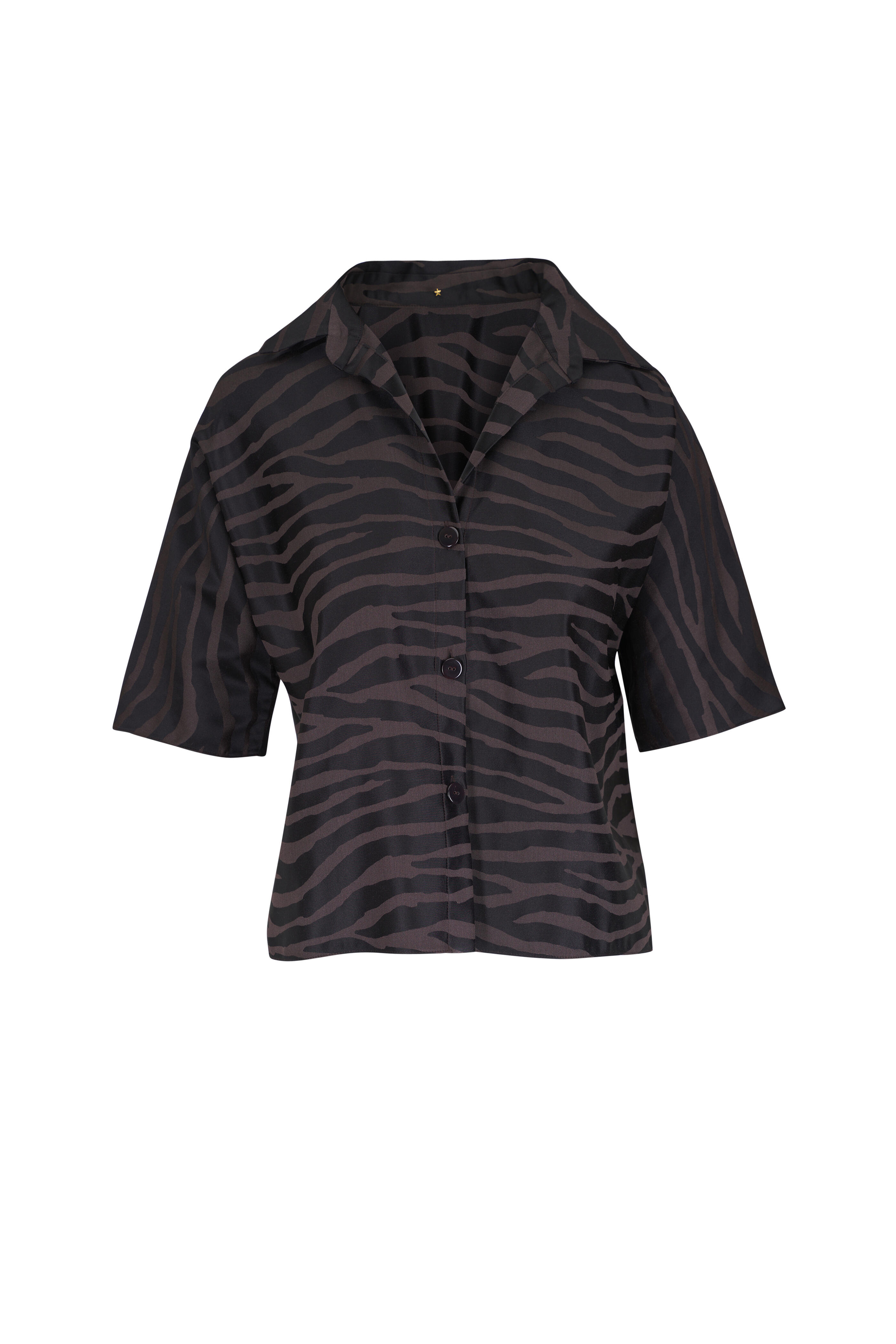 Peter Cohen - Trudy Brown Carlo Ponti Jacquard Blouse