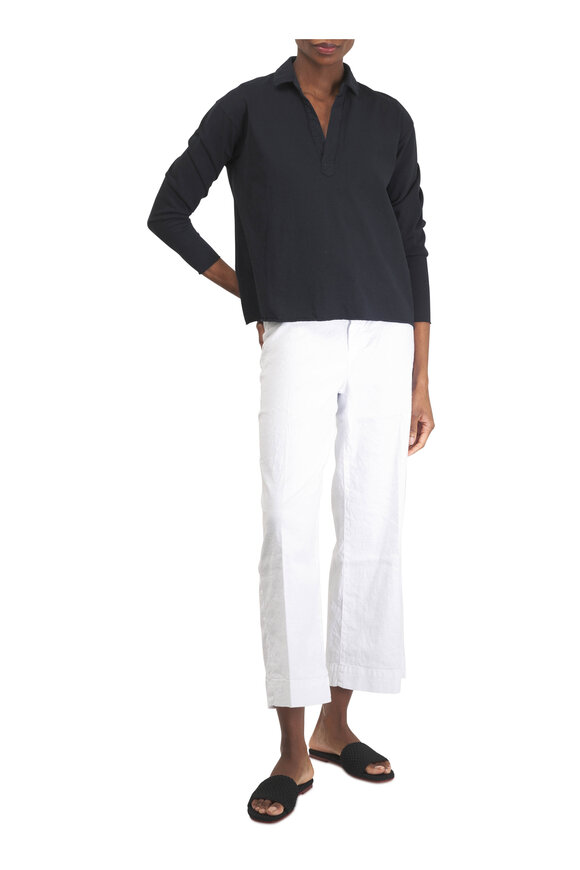 Frank & Eileen Wexford White Wide Leg Pant - view 2