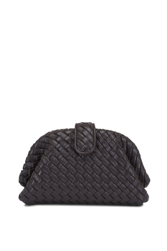 Bottega Veneta - Teen Chalk Woven Leather Pouch | Mitchell