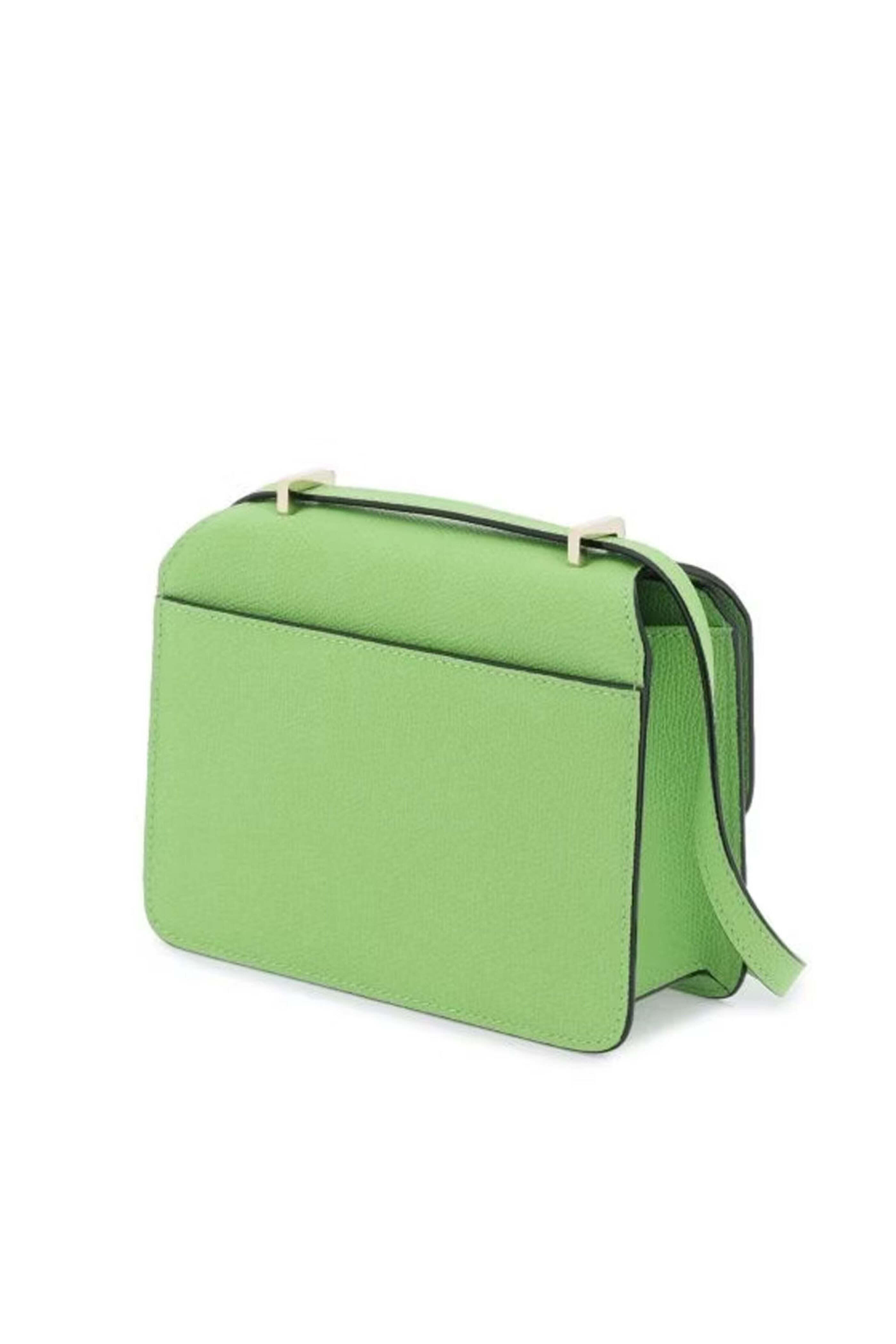 Valextra - Nolo Crossbody Mini Bag in Mela Green