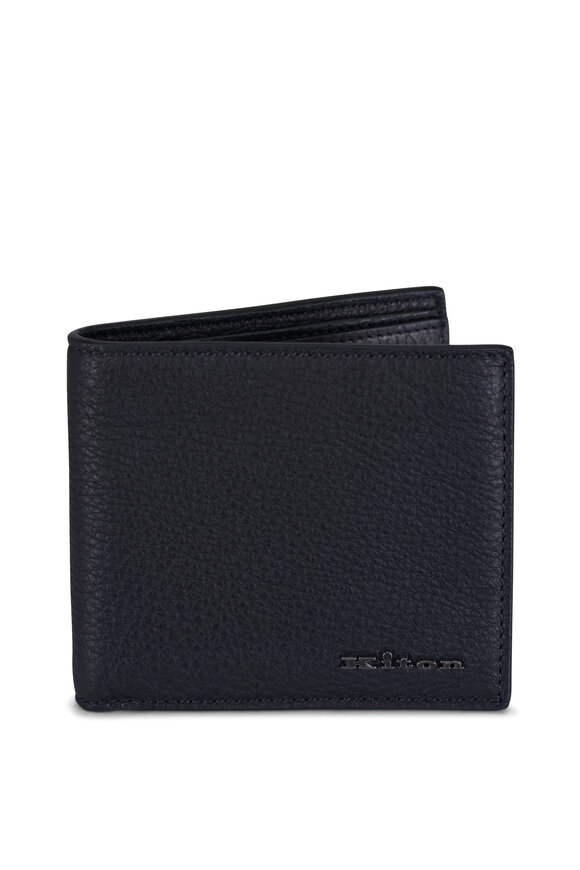 Tom Ford - Black & Red Leather Bi-Fold Wallet | Mitchell Stores