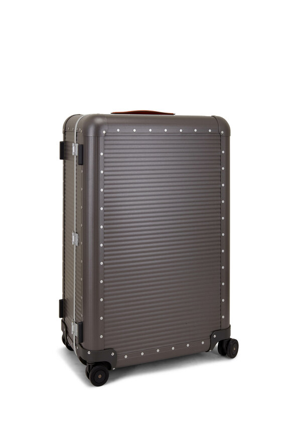 FPM Luggage Steel Gray Aluminum Bank Spinner 76