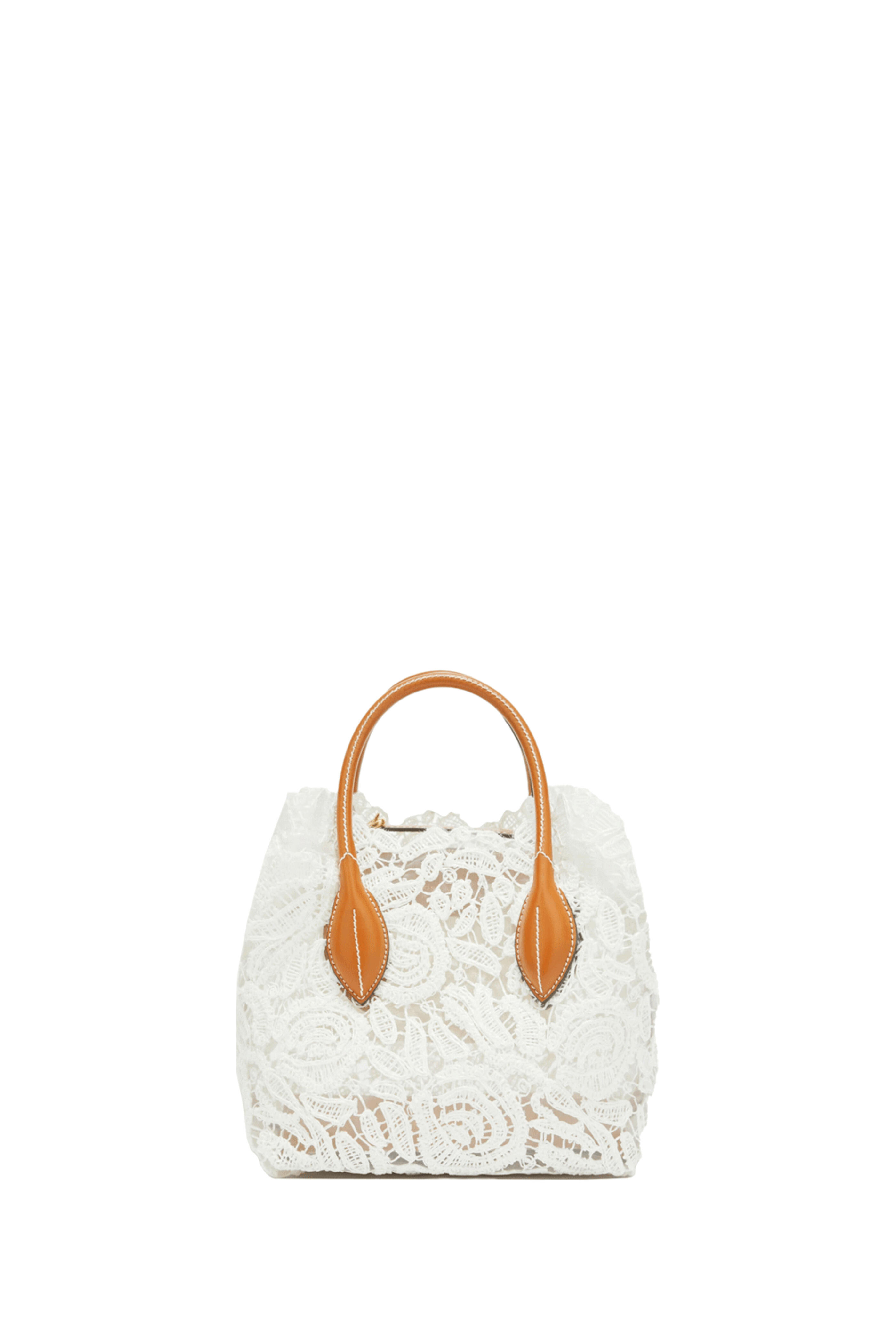 ERMANNO SCERVINO バック 鞄 ホワイト 花 ERMANNO SCERVINO バック 鞄 ホワイト 花 - メルカリ