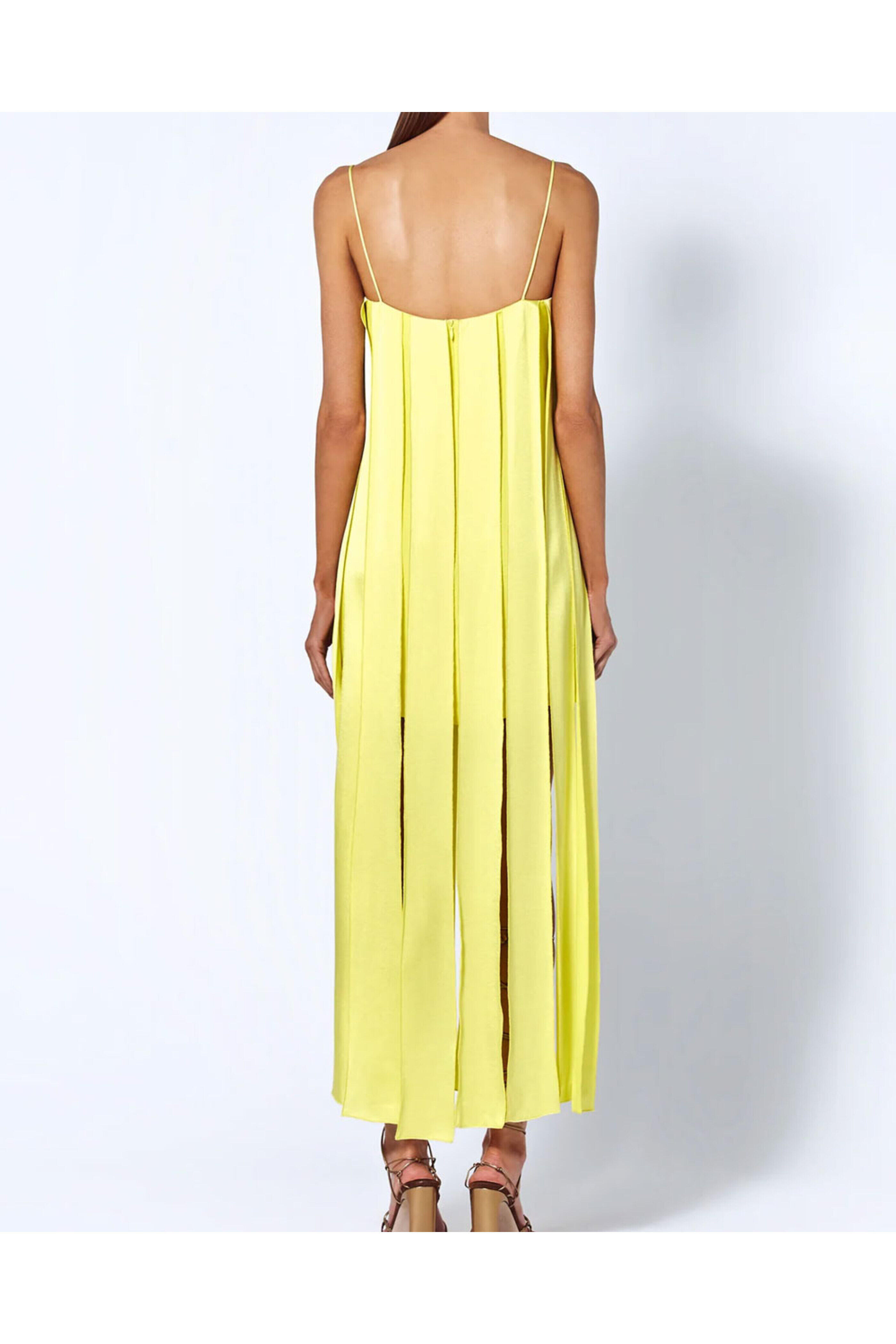 Alexis - Limoncello Colle Dress