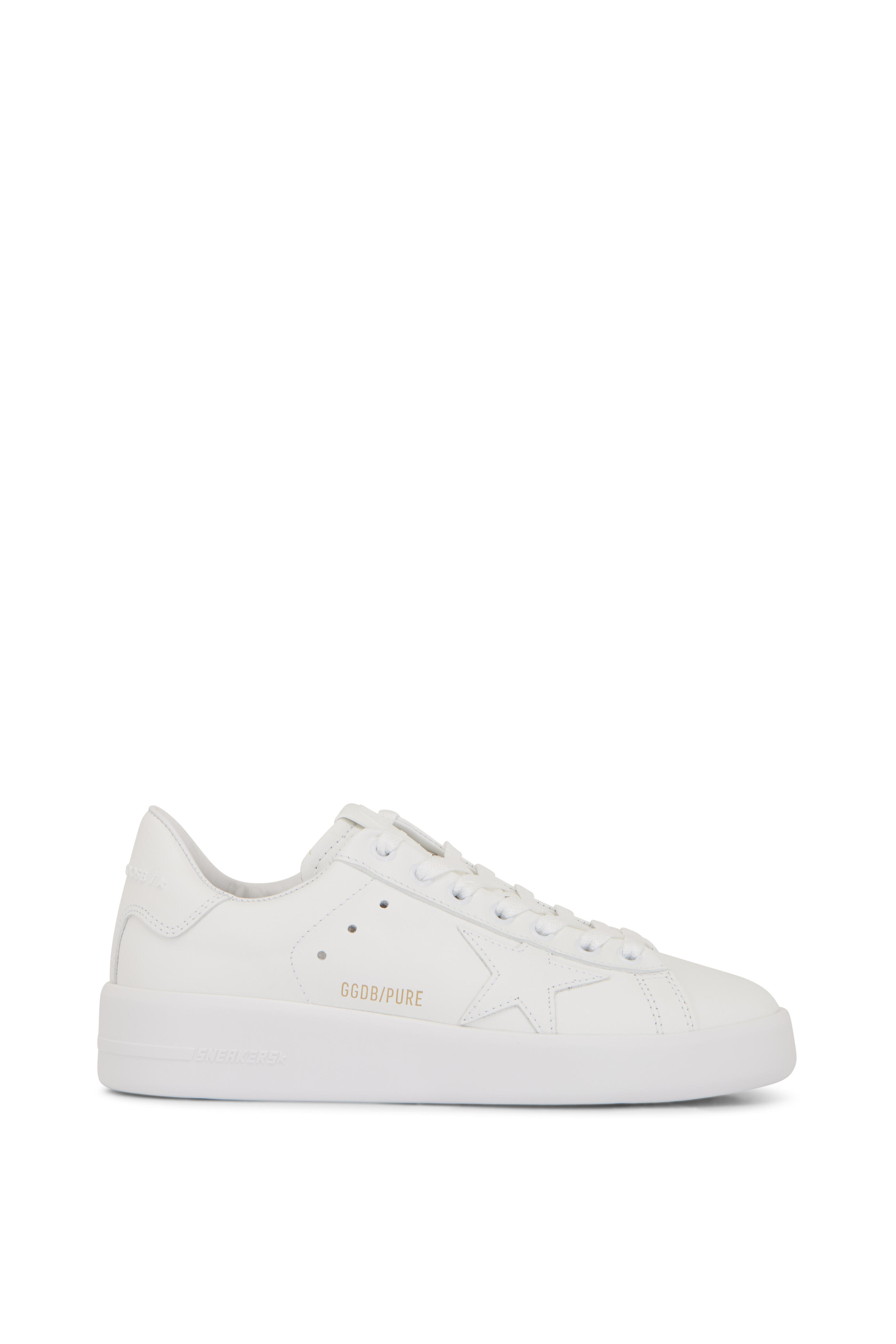 Golden Goose - Pure-Star Optic White Sneaker | Mitchell Stores