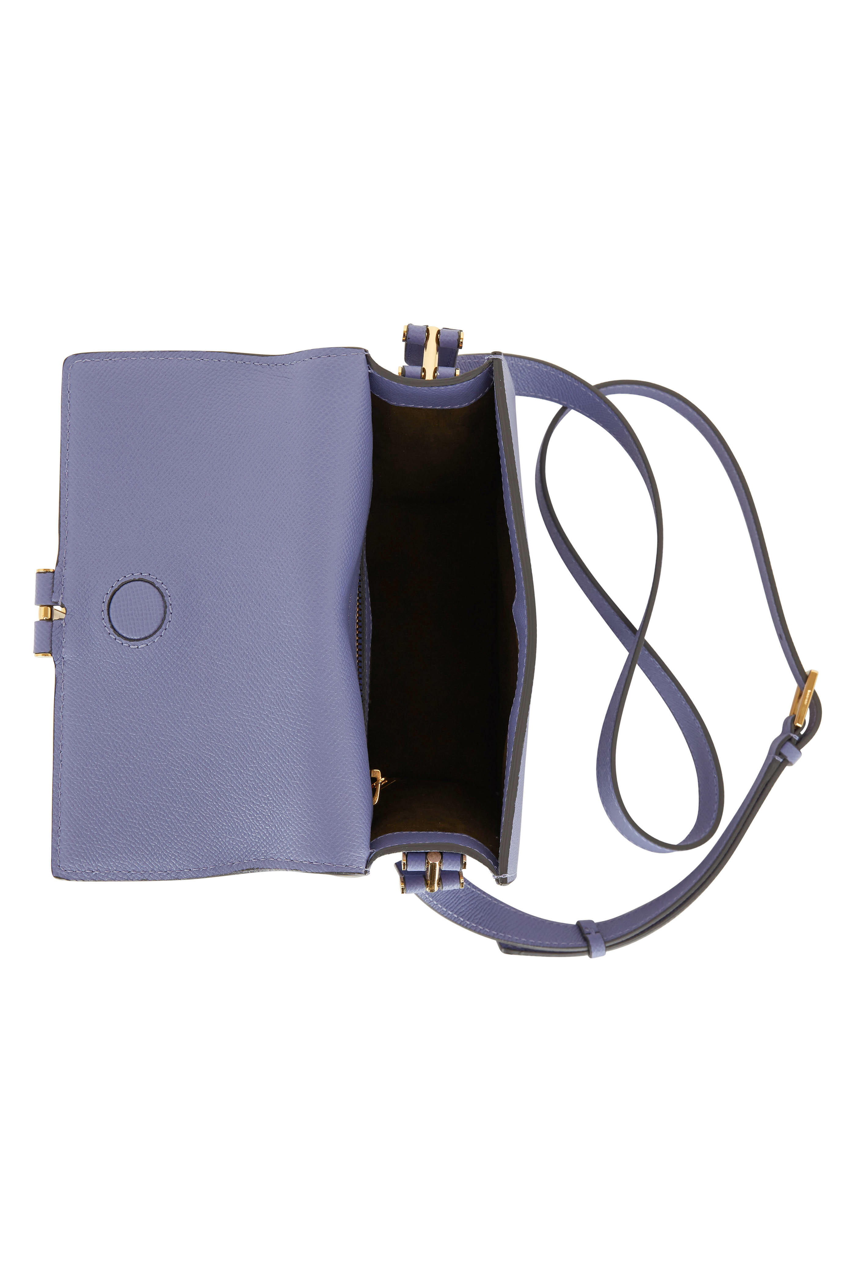 Tom Ford - Tara Hydrangea Leather T Clasp Mini Crossbody
