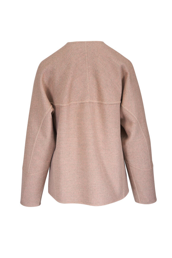 Loro Piana Navid Rosy Granite Mélange Cashmere Jacket - view 2
