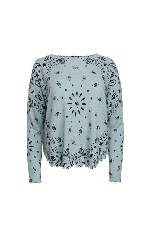 Kujten Mela Blue Jeans Bandana Sweater