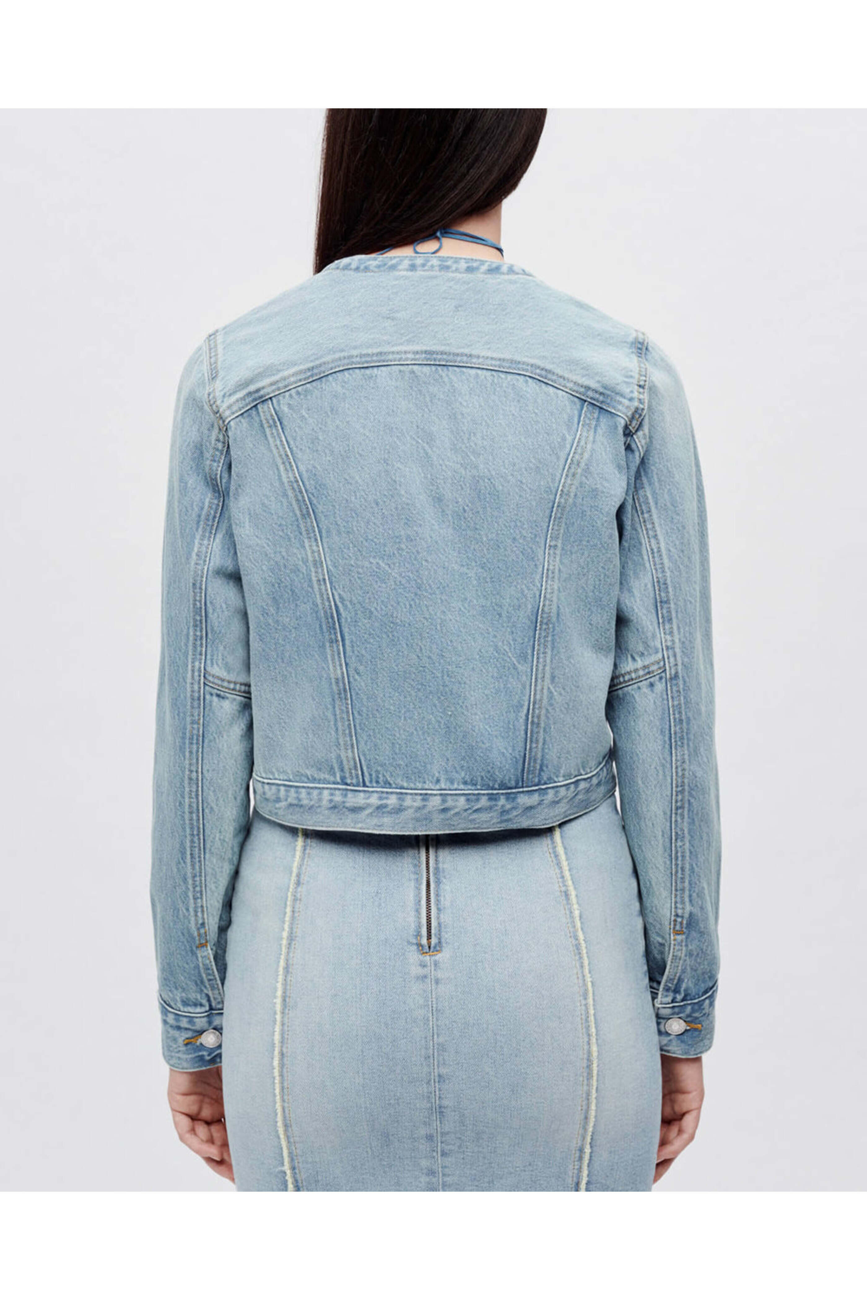 Re/Done - Tailored Denim Jacket in Mojave