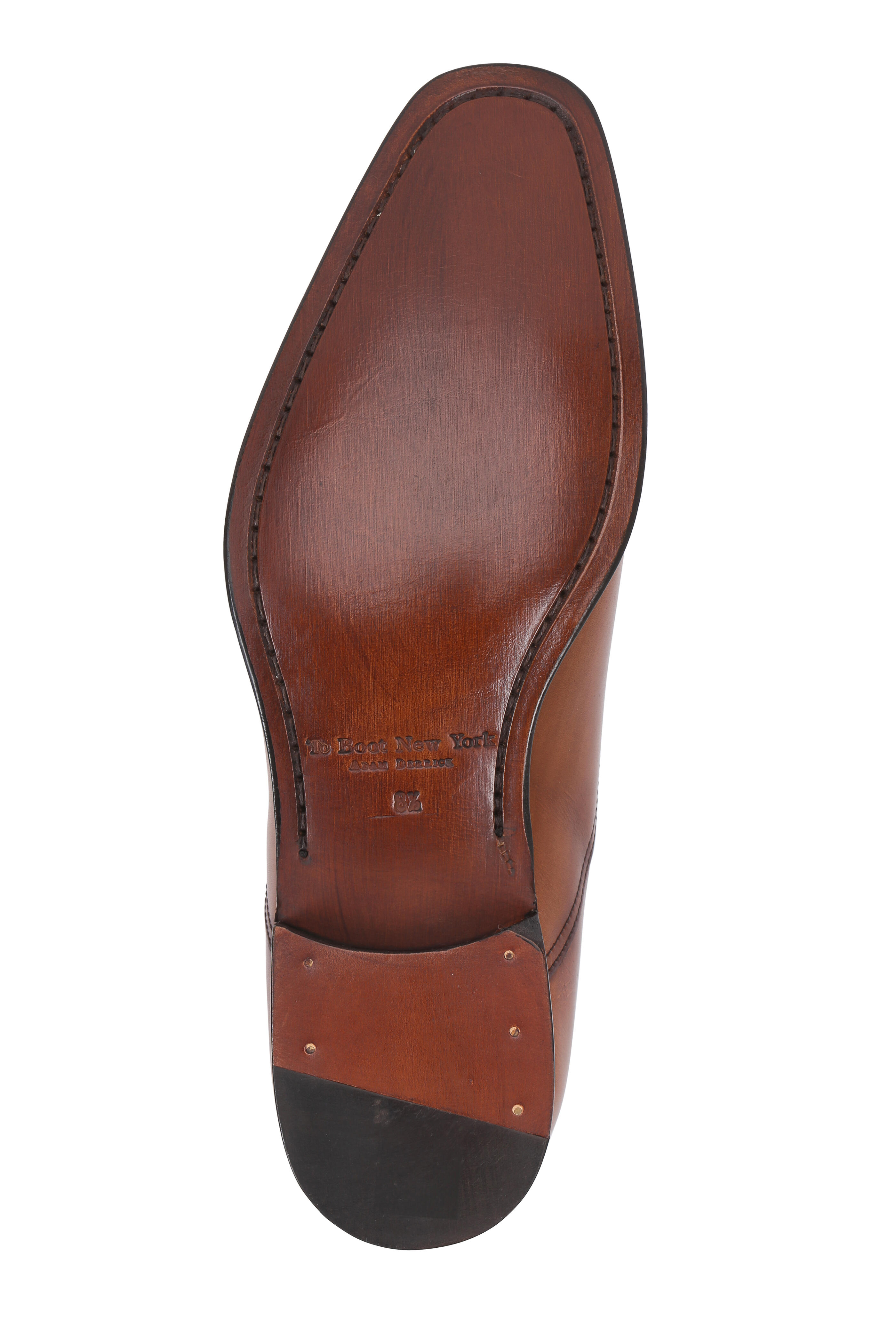 To Boot New York - Aidan Chestnut Leather Cap-Toe Oxford