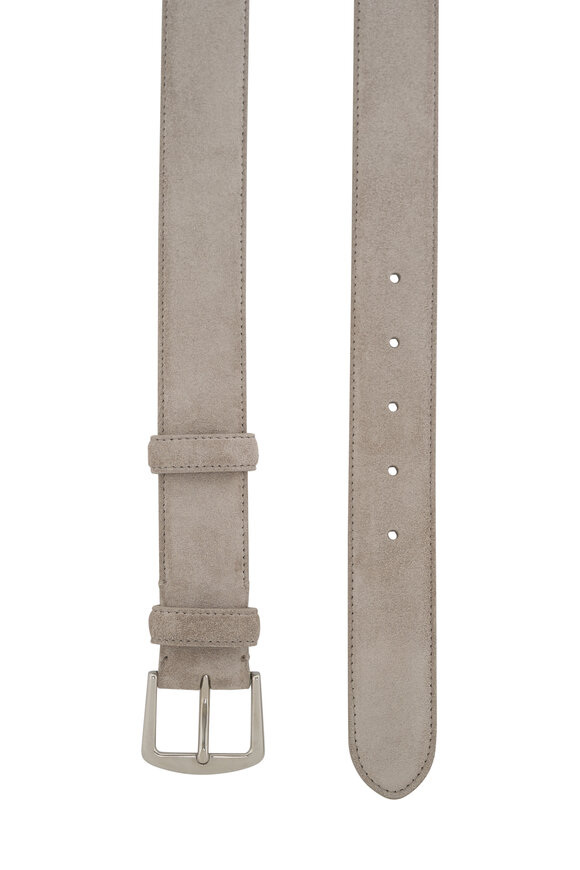 Loro Piana Beige Suede Belt  - view 2