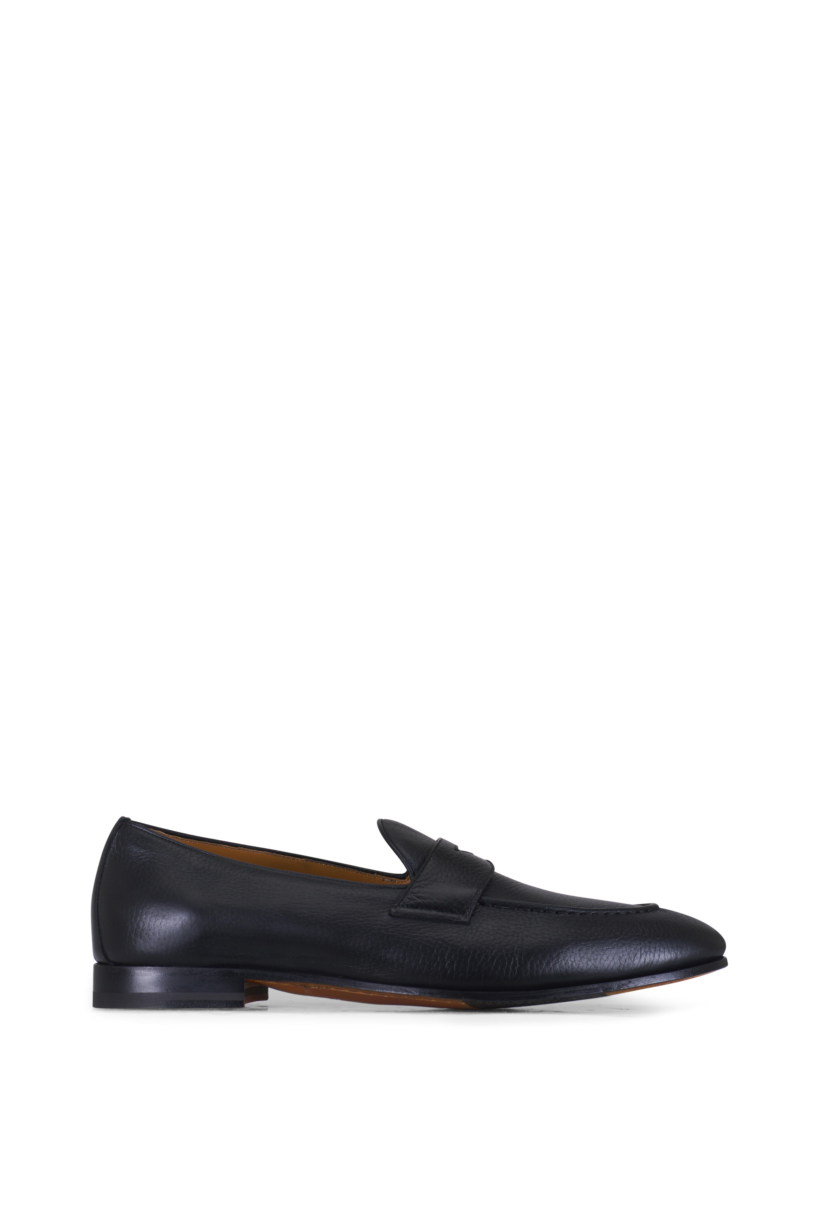 Martin Dingman - Bologna Black Penny Loafer