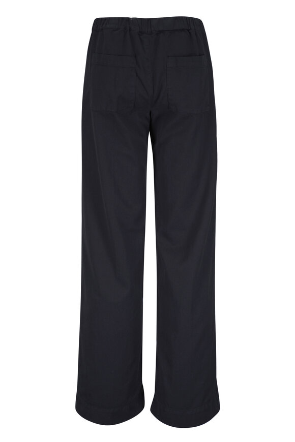 Frank & Eileen Madeline Black Denim Patch Pocket Pull-On Pant - view 3