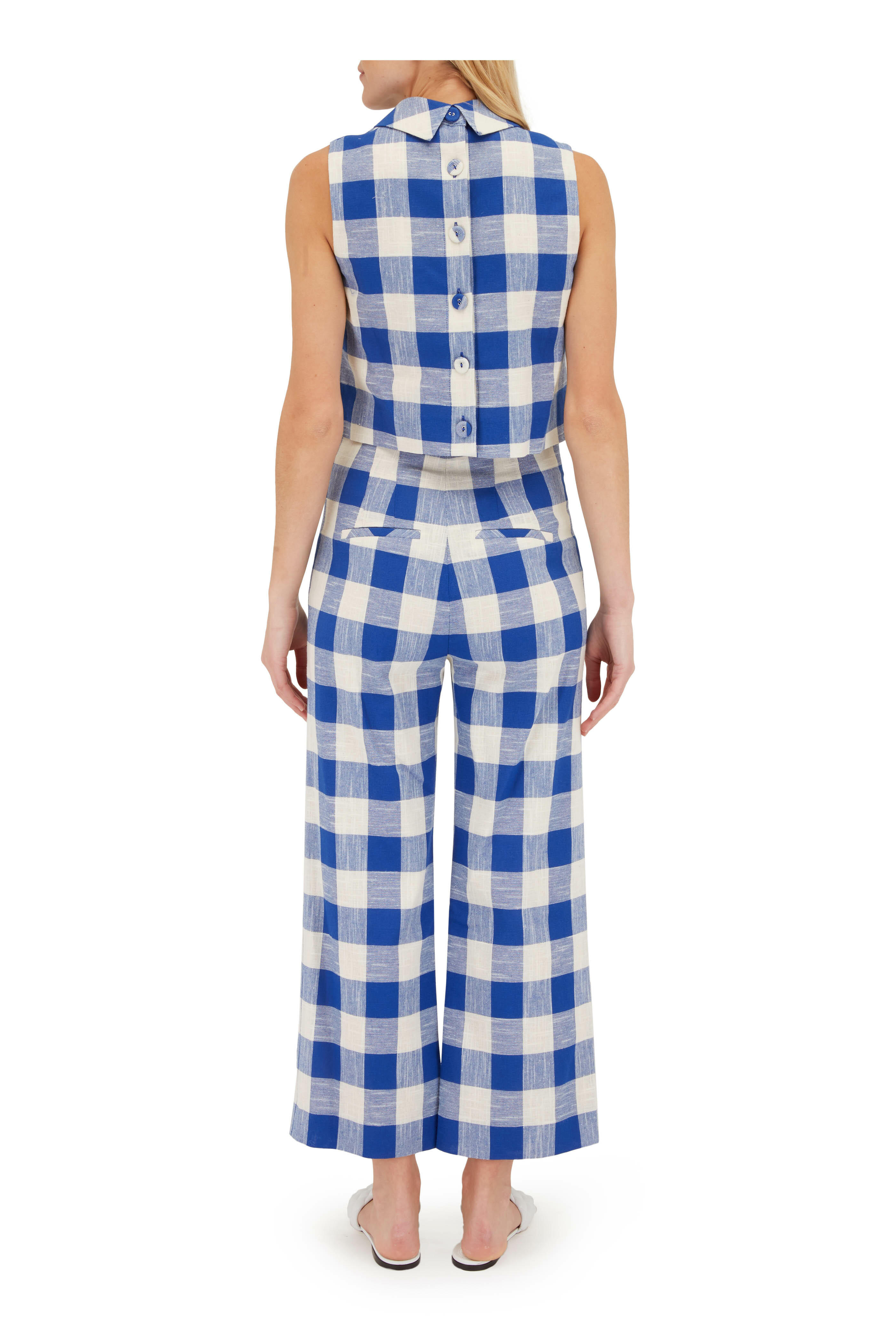 Chloé - Medium Marcie Light Blue Raffia Tote