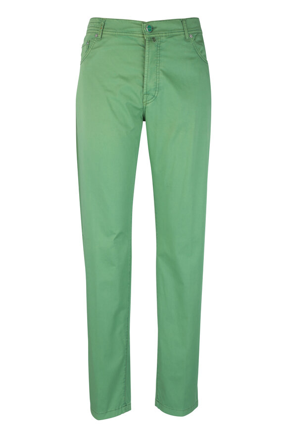 Kiton - Green Five Pocket Pant 