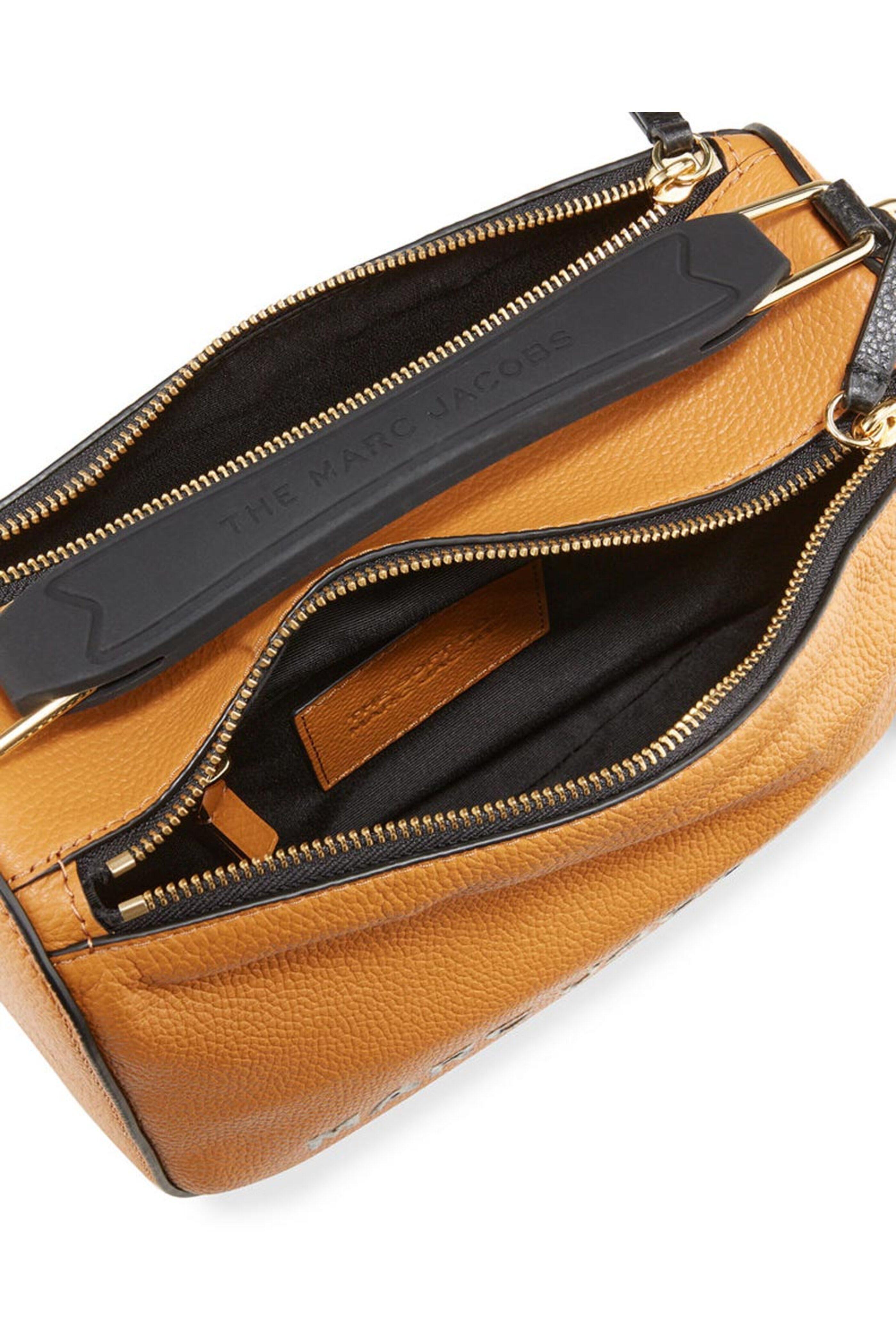 Marc Jacobs/Iris Shoes - The Soft Box Crossbody in Mustard Leather