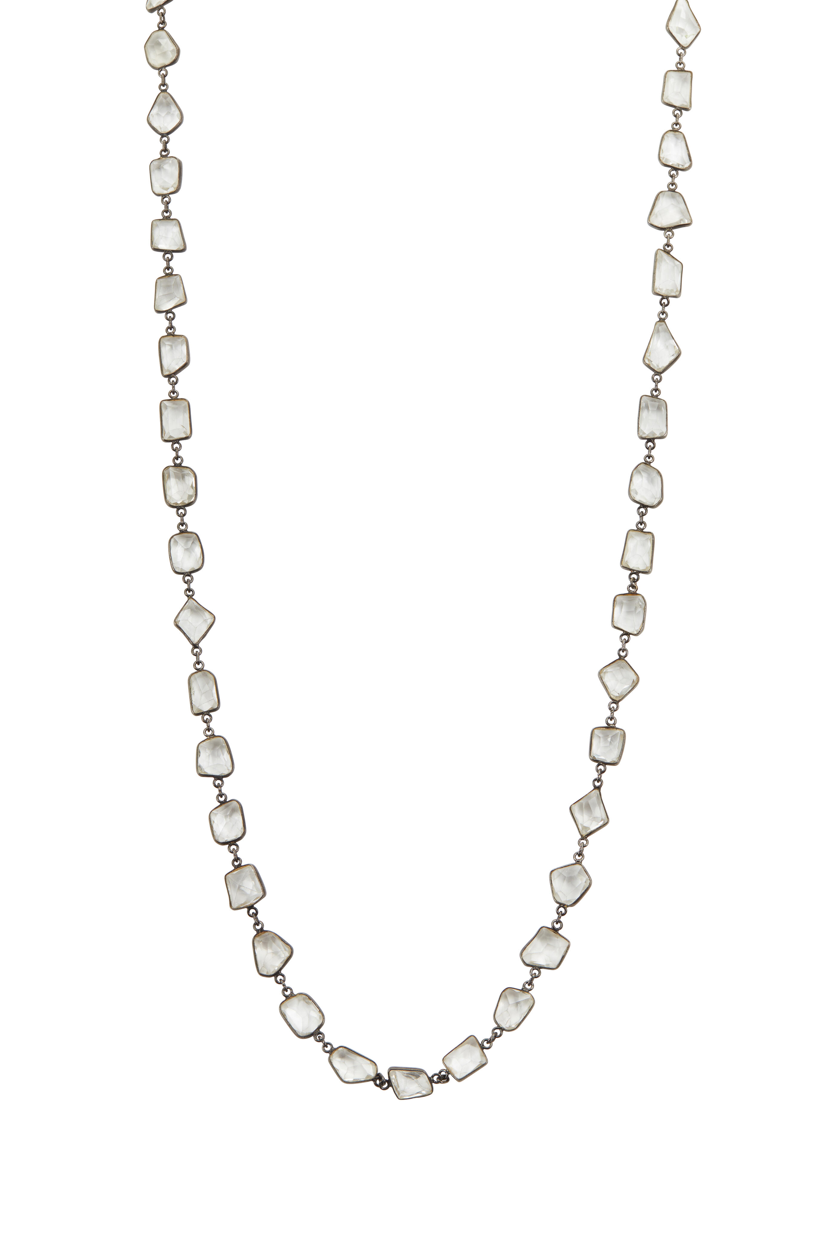 Loriann - Medium Quartz Stone Necklace