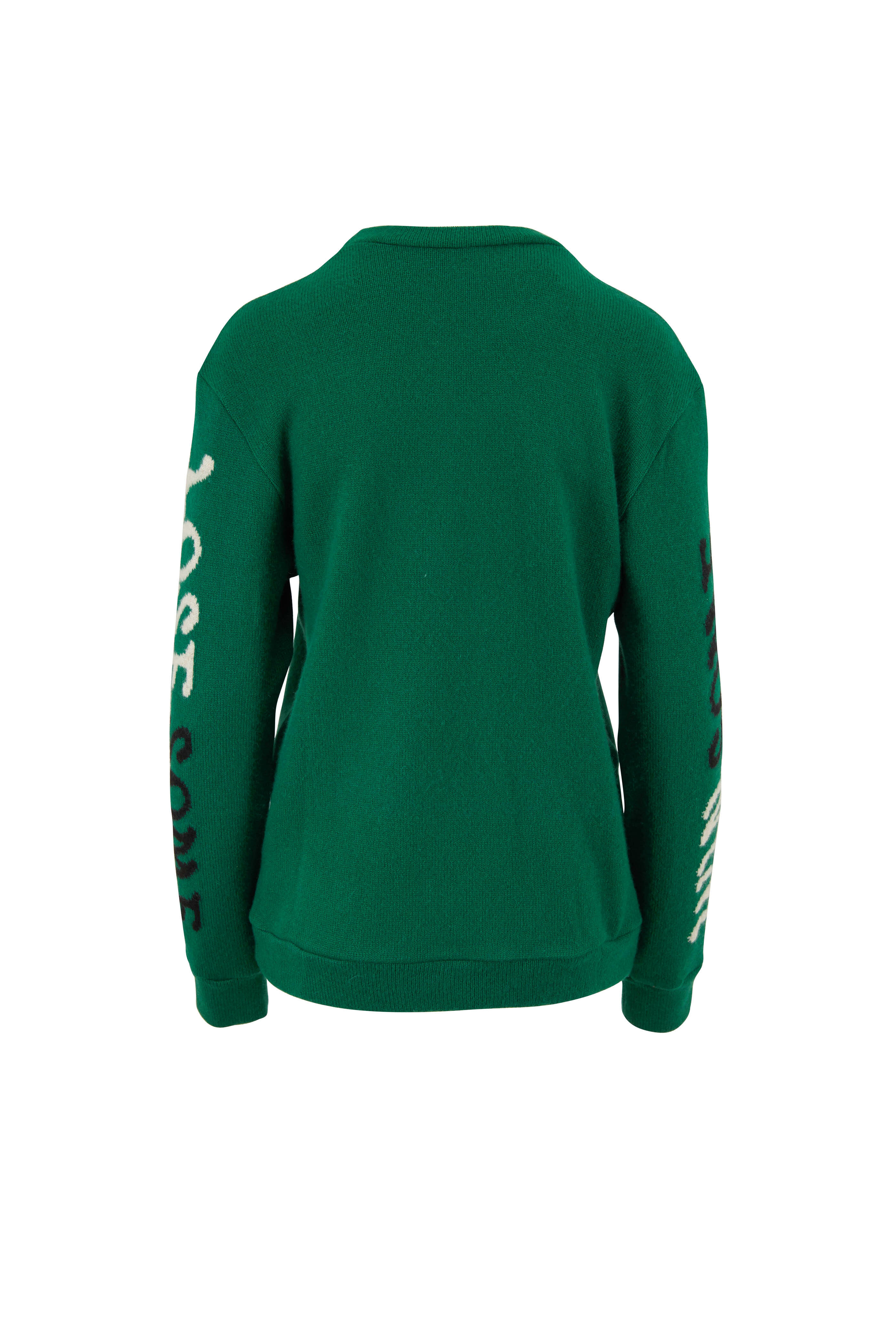 The Elder Statesman - Win Some Kelly Green Cashmere Sweater