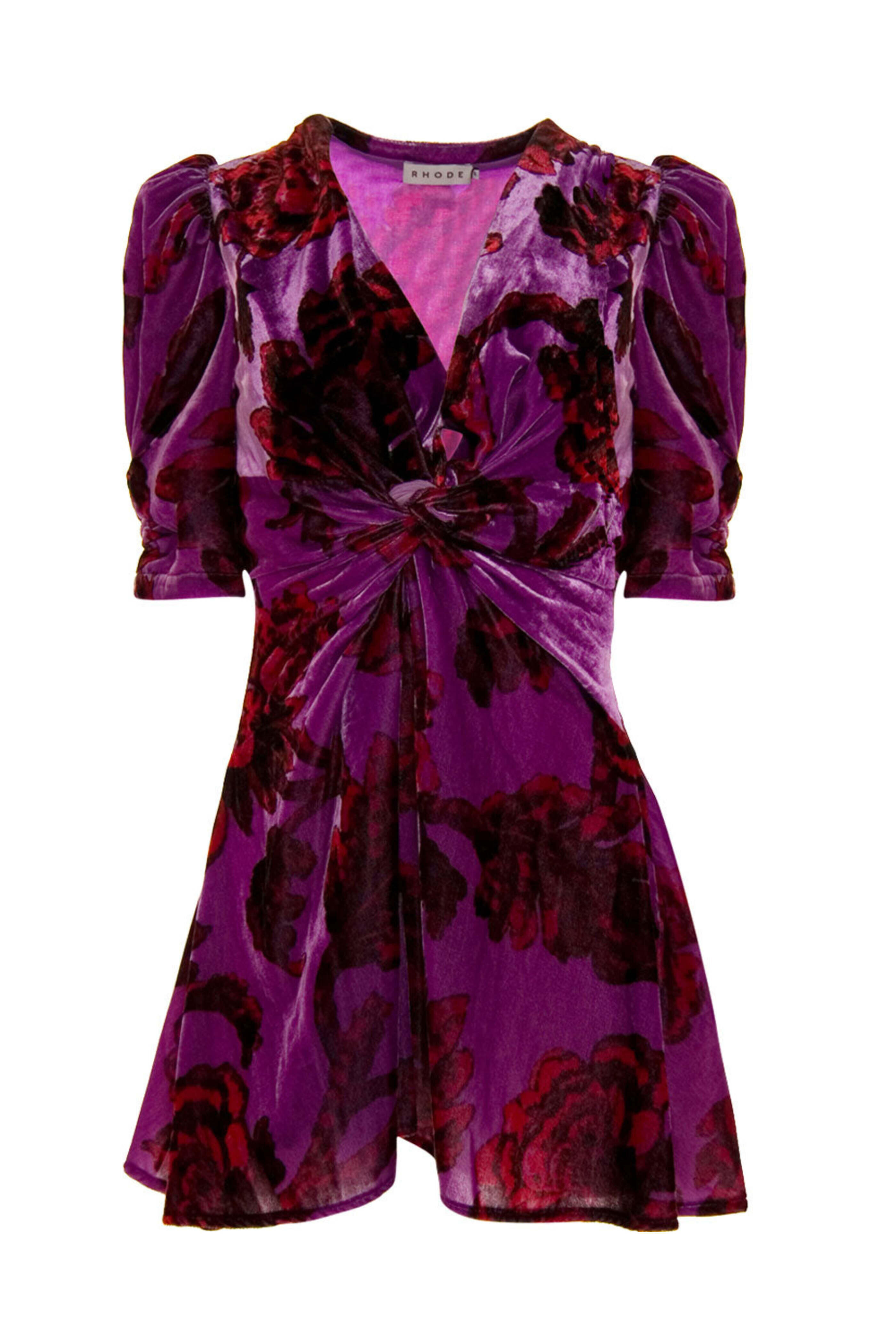 Rhode - Camellia Vine Crocus Leanna Mini Dress