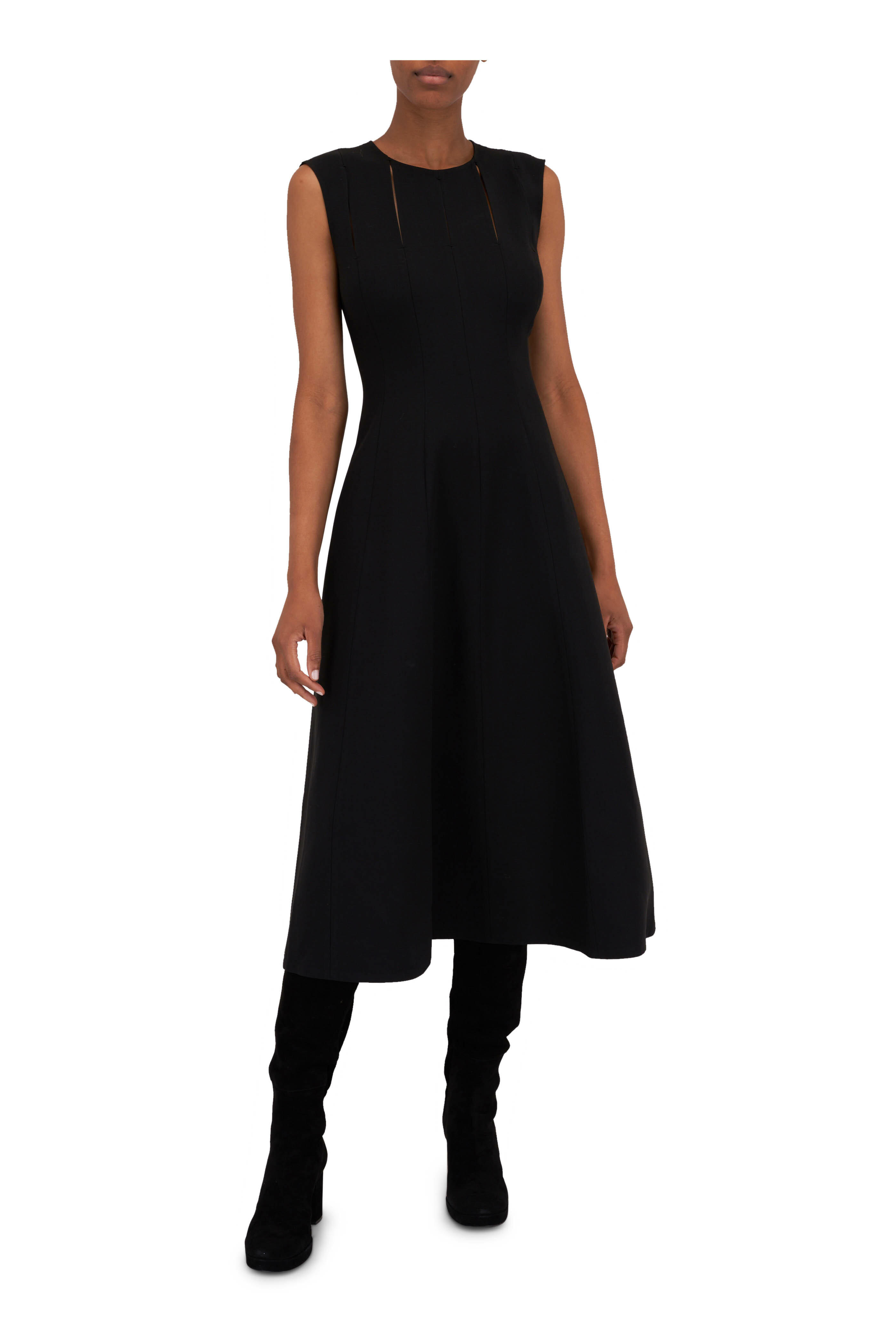 Lafayette midi outlet dress