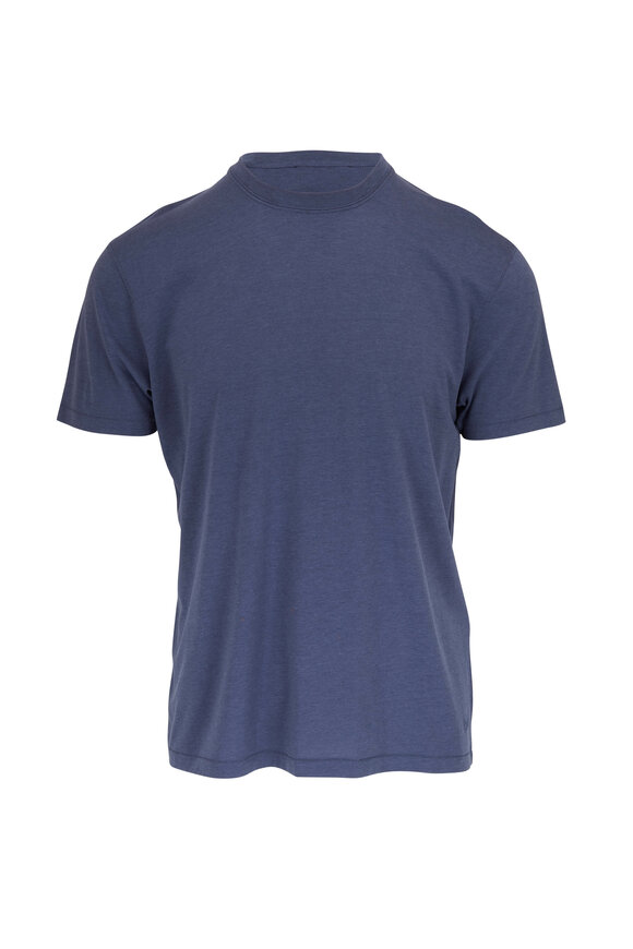 Tom Ford - Blue Jersey Short Sleeve T-Shirt | Mitchell Stores