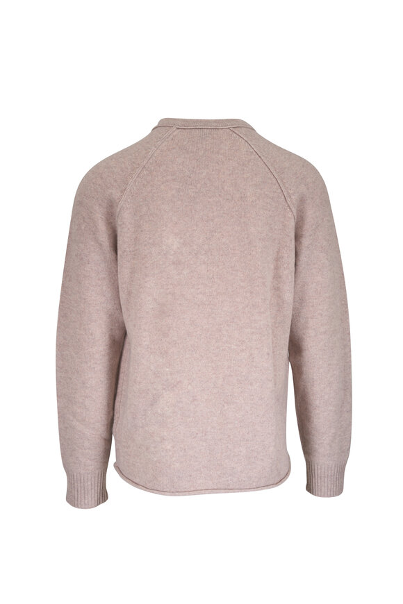 James Perse Stone Lightweight Cashmere Sweater - view 4