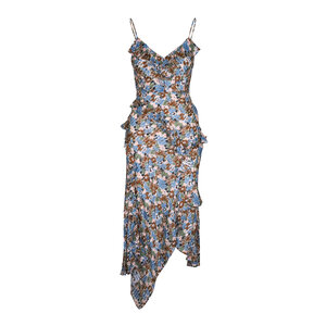 VERONICA BEARD ワンピース Weiss jacquard ruffle dress761907 VERONICA BEARD ワンピース Weiss jacquard ruffle dress761907