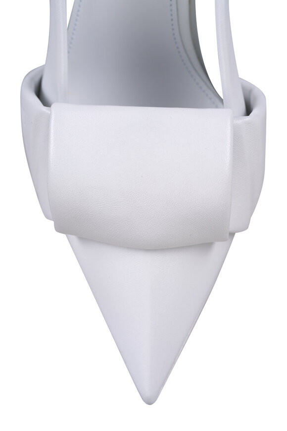Loewe Origami Flap Back Optic White Pump, 70mm - view 5